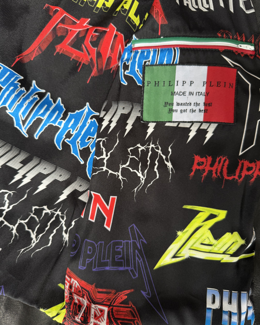 Leather jacket PHILIPP PLEIN