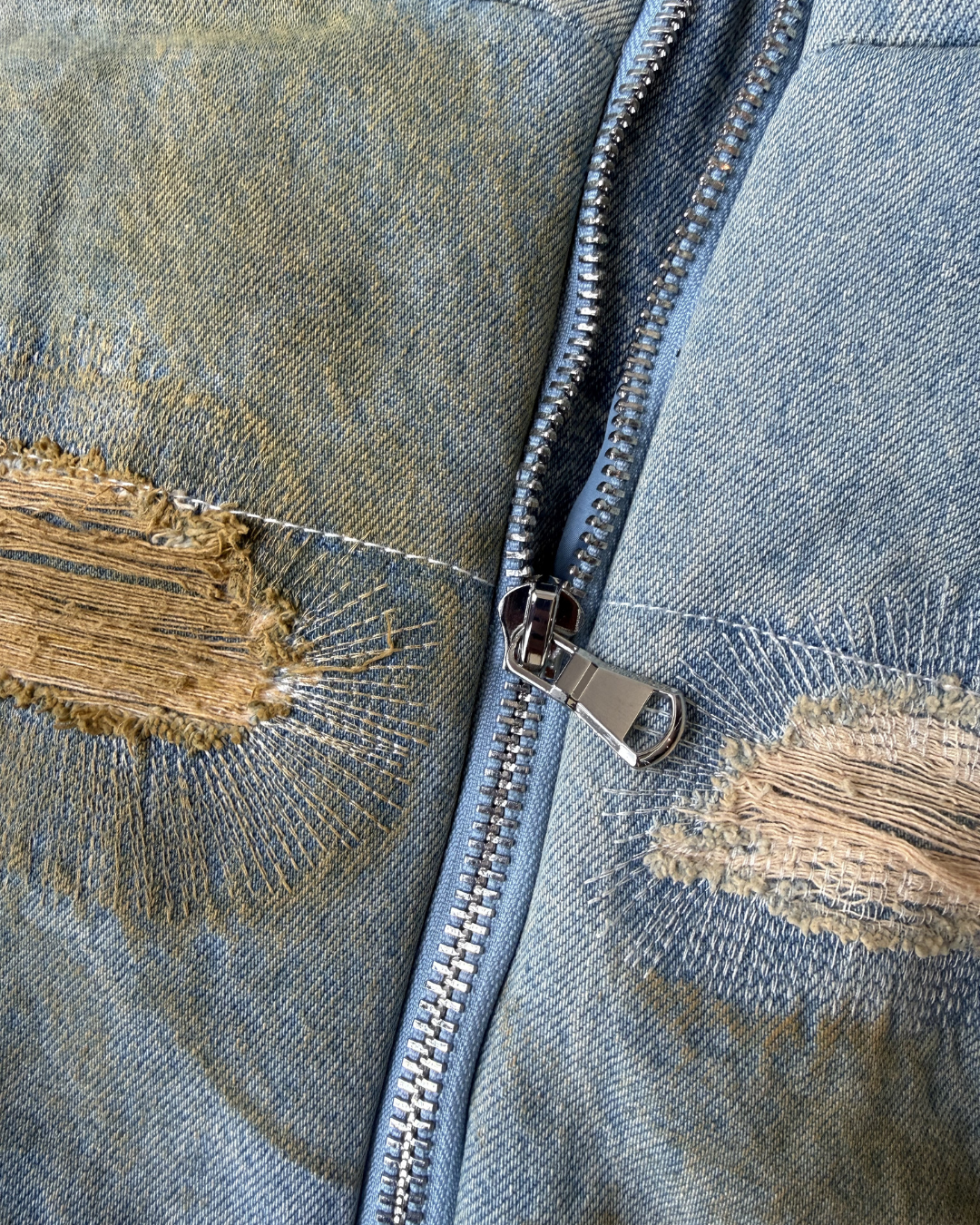 Denim Jacket WHO DECIDES WAR