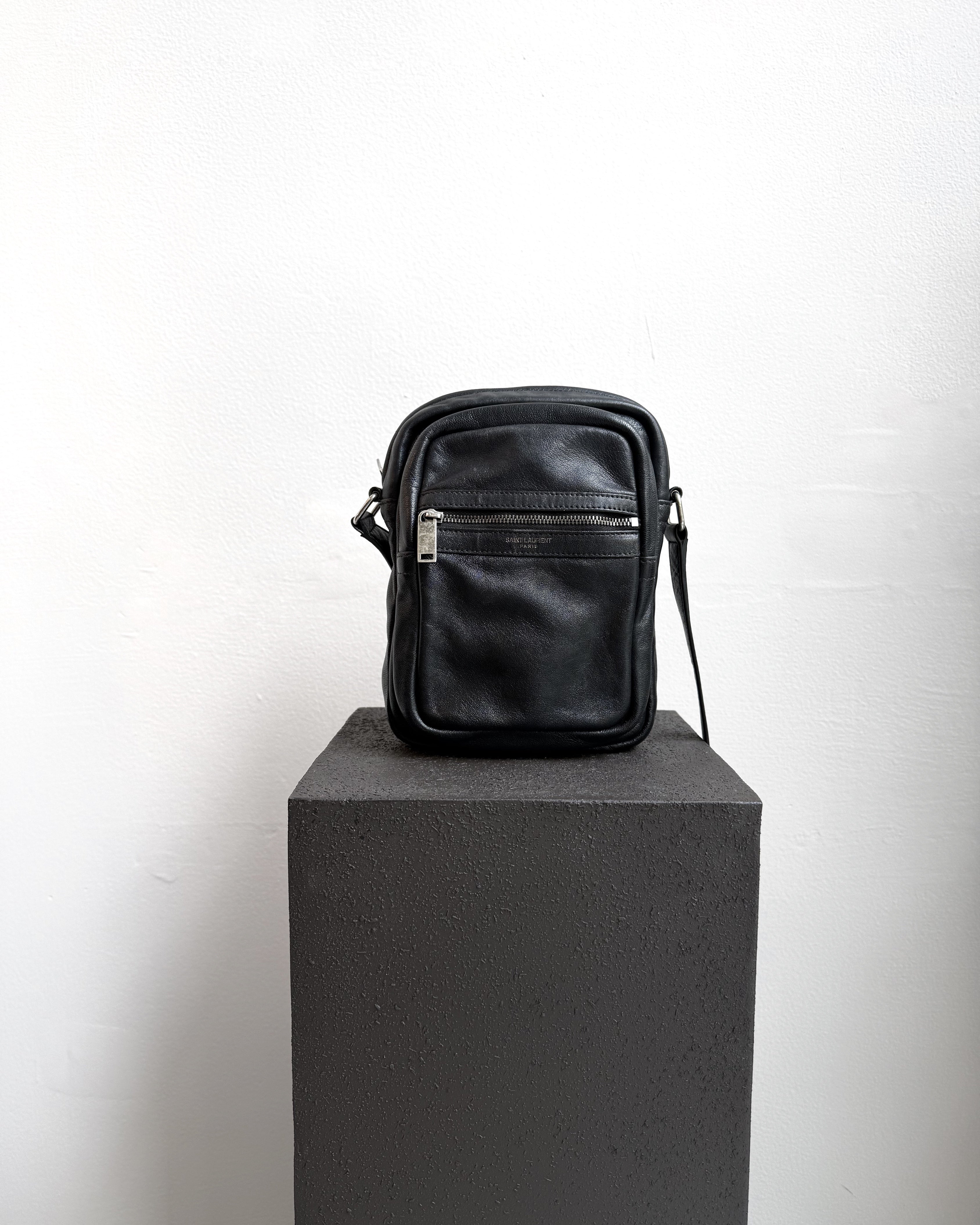 Leather crossbody SAINT LAURENT