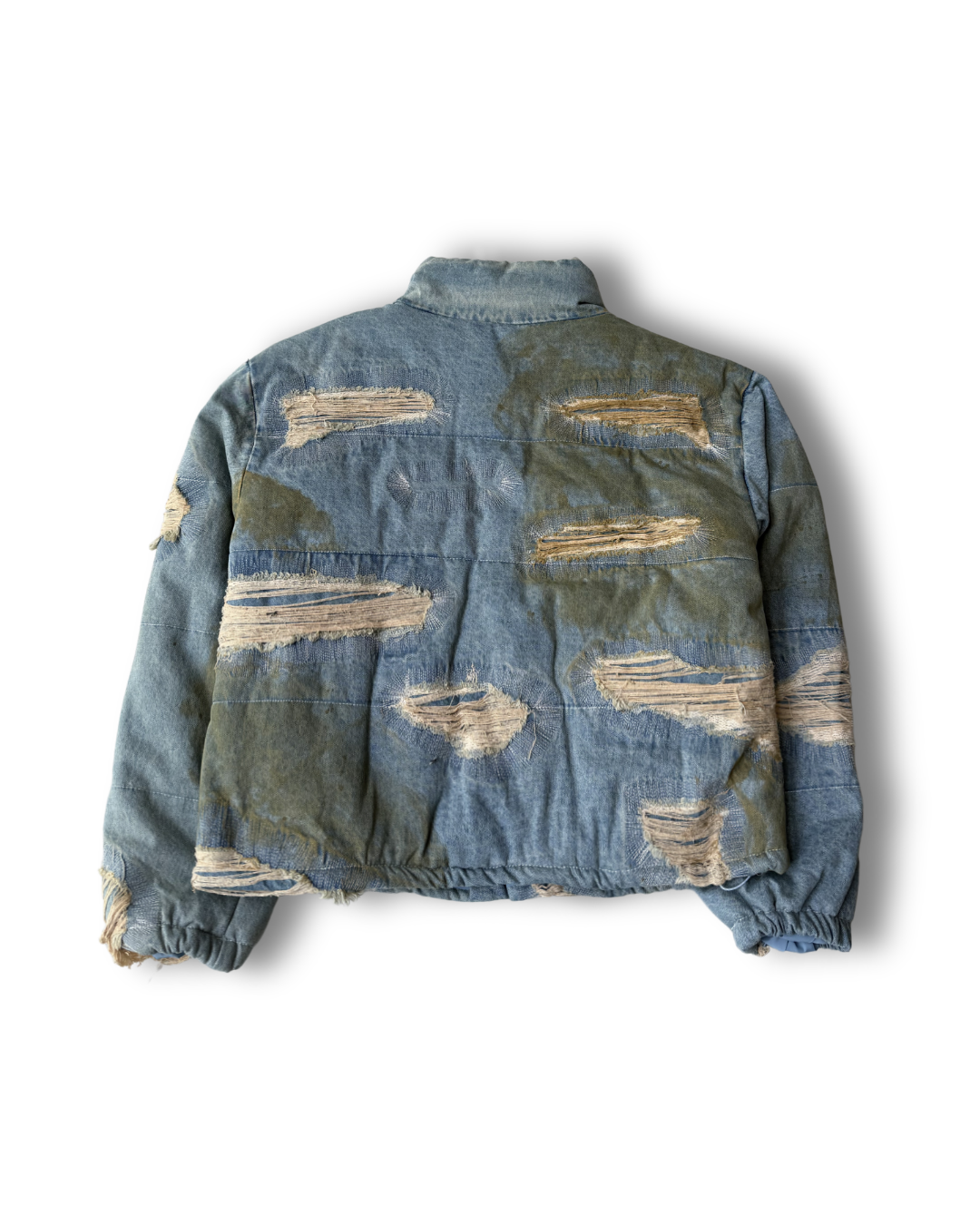 Denim Jacket WHO DECIDES WAR