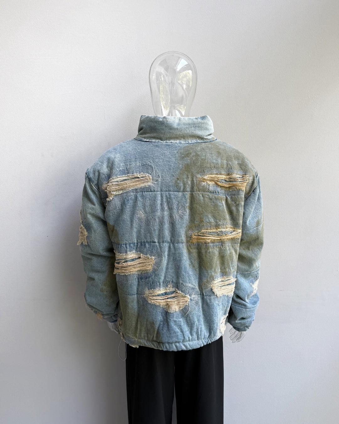 Denim Jacket WHO DECIDES WAR