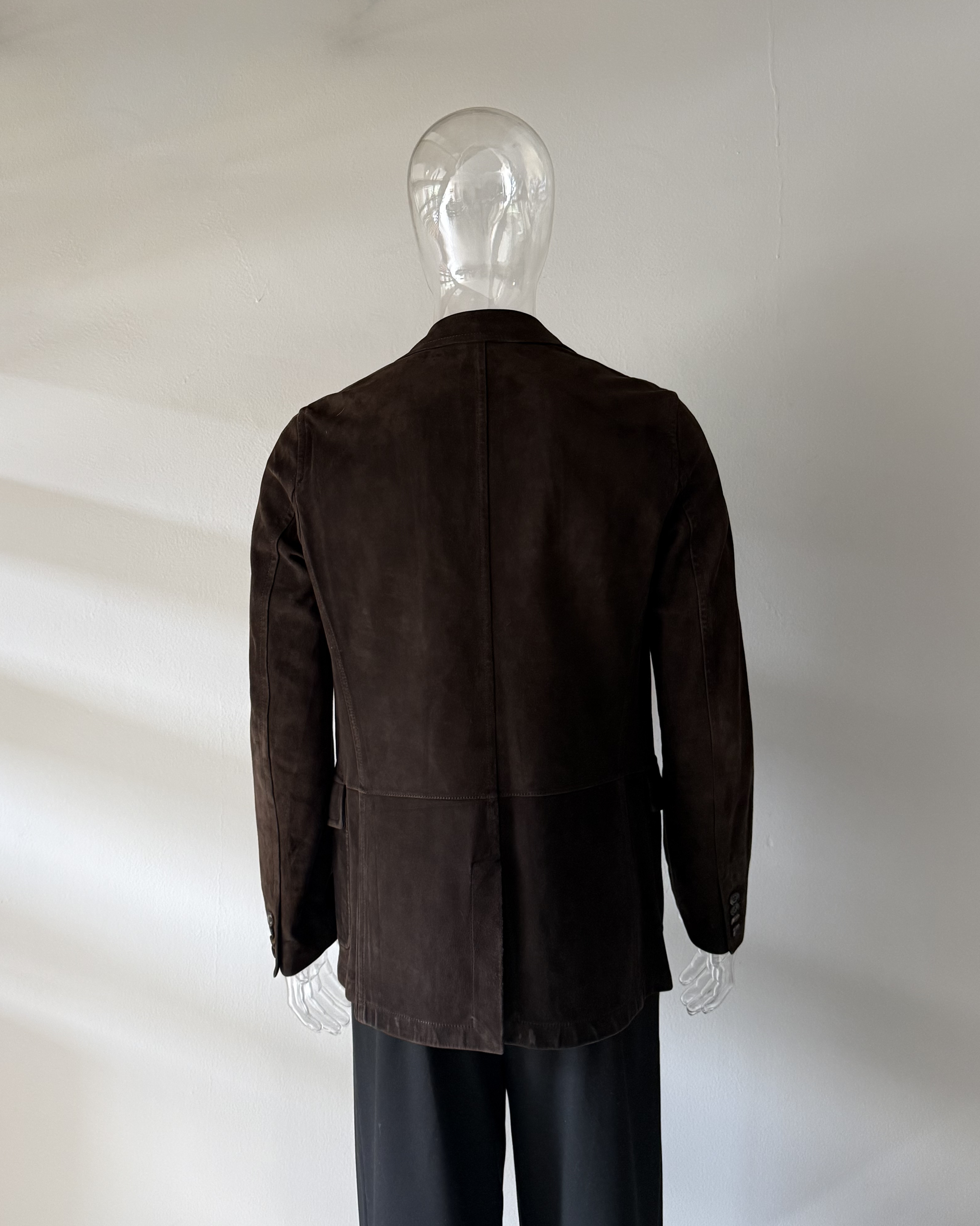 Blazer de gamuza ERMENEGILDO ZEGNA