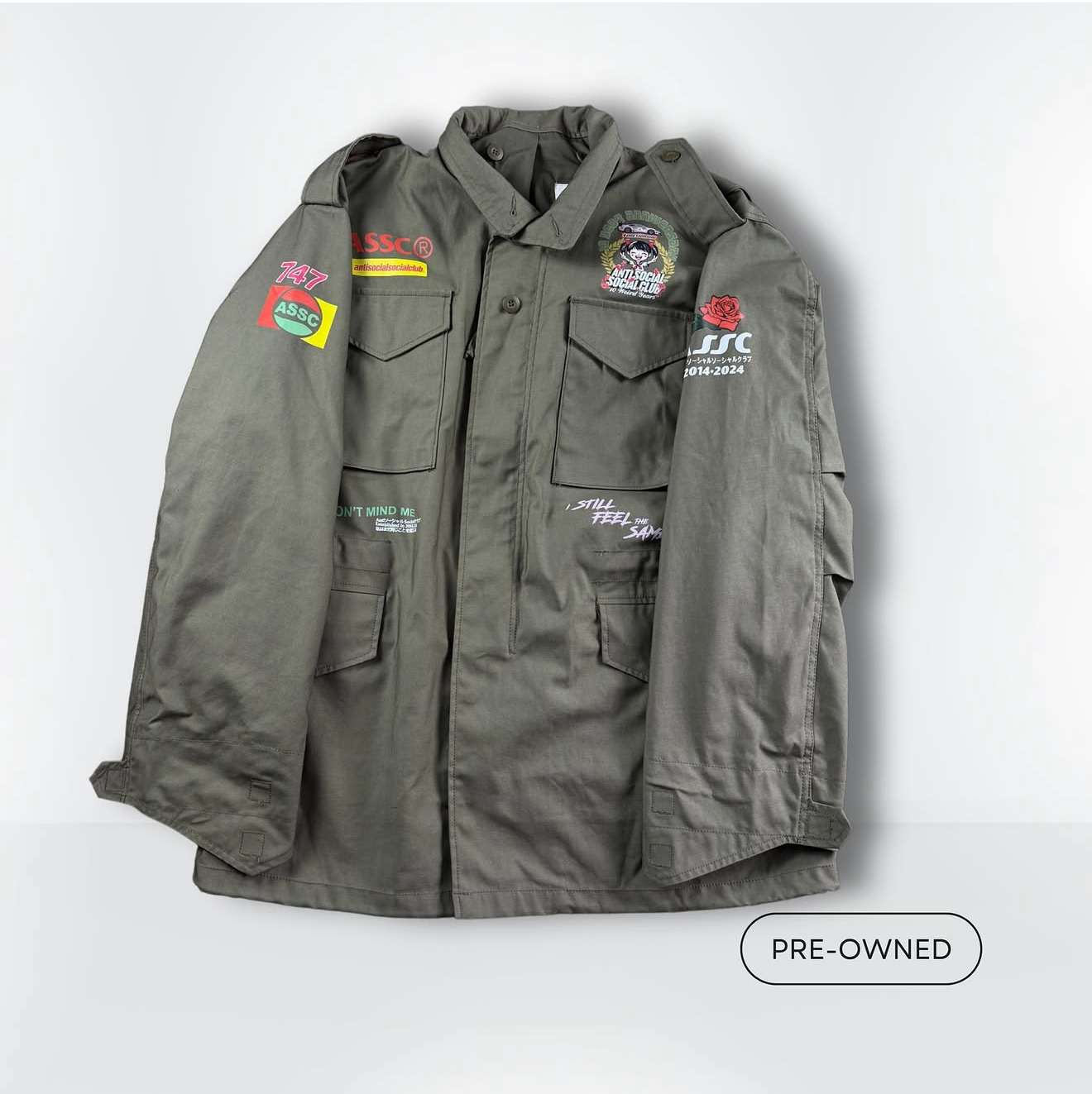 Parka ALPHA INDUSTRIES X ANTI SOCIAL SOCIAL CLUB