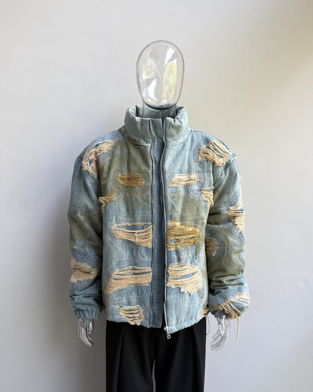Denim Jacket WHO DECIDES WAR
