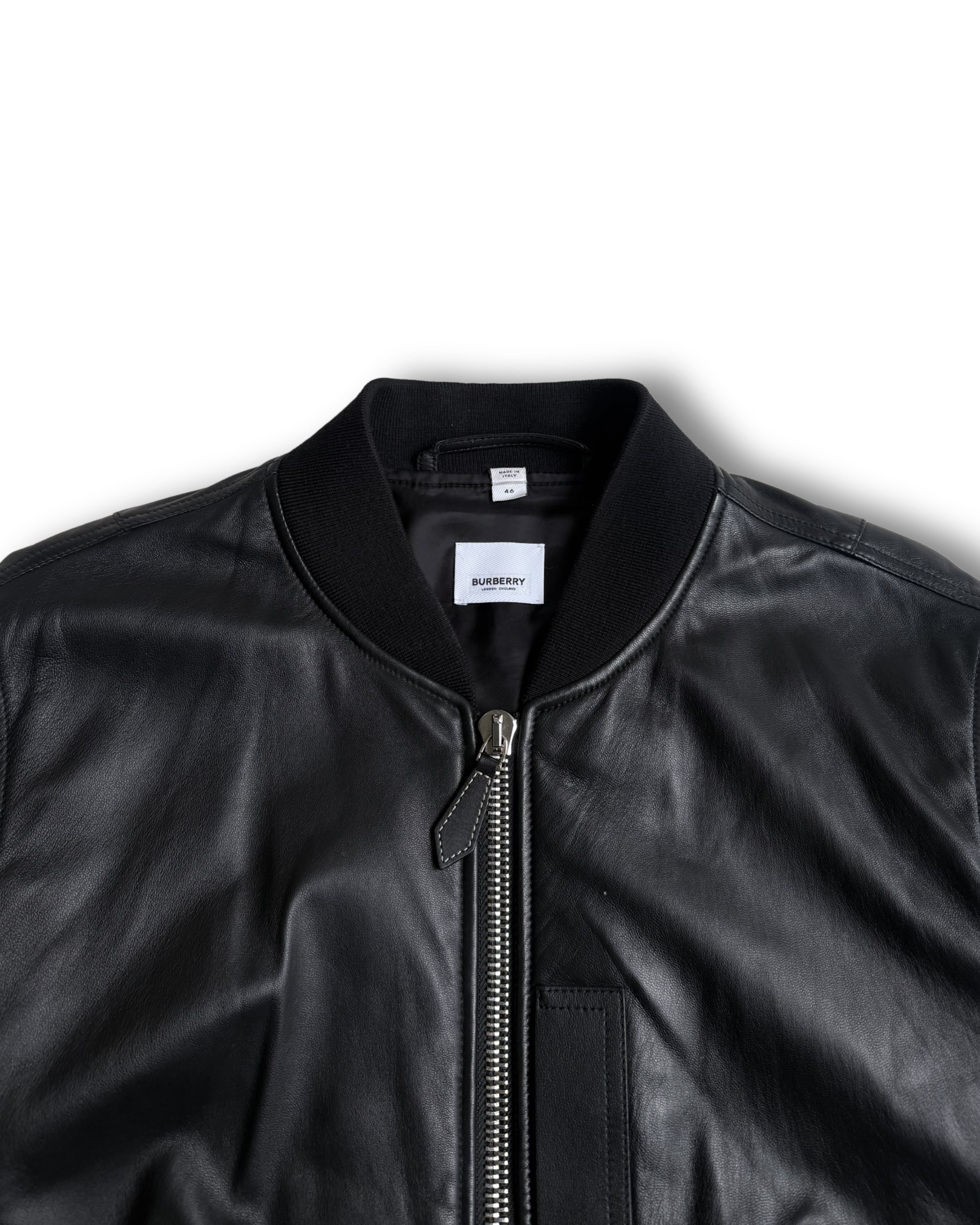 Leather Jacket BURBERRY