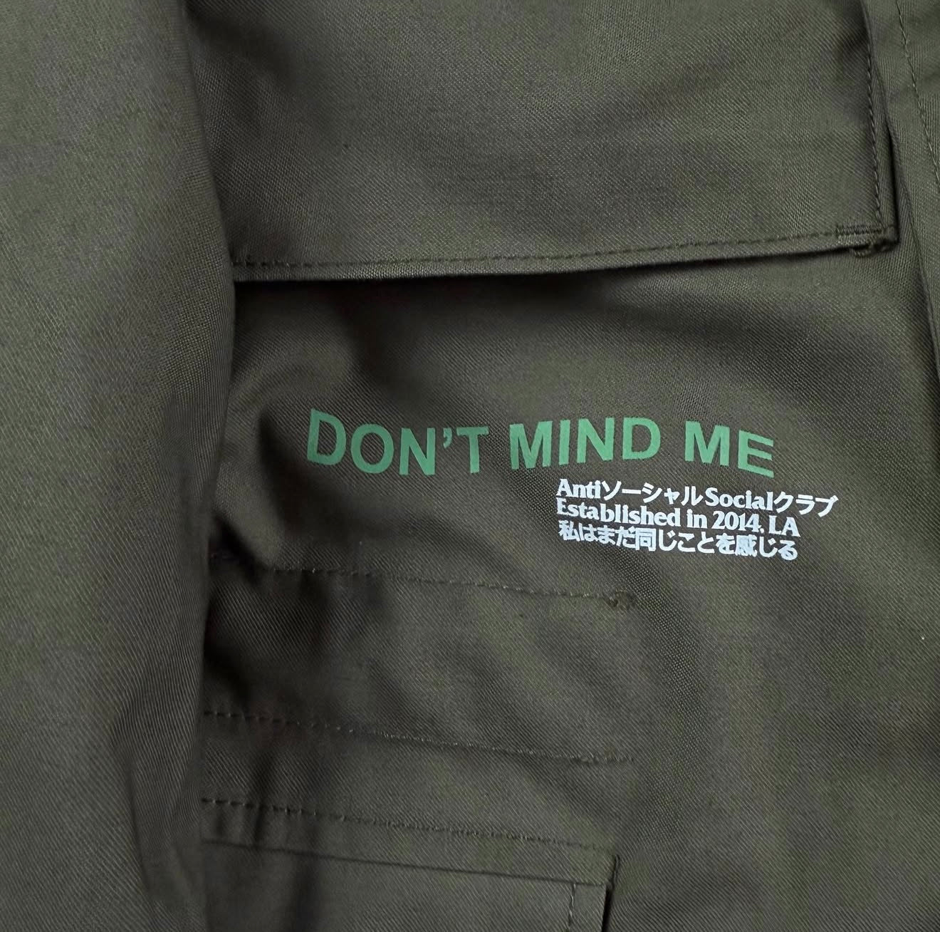 Parka ALPHA INDUSTRIES X ANTI SOCIAL SOCIAL CLUB