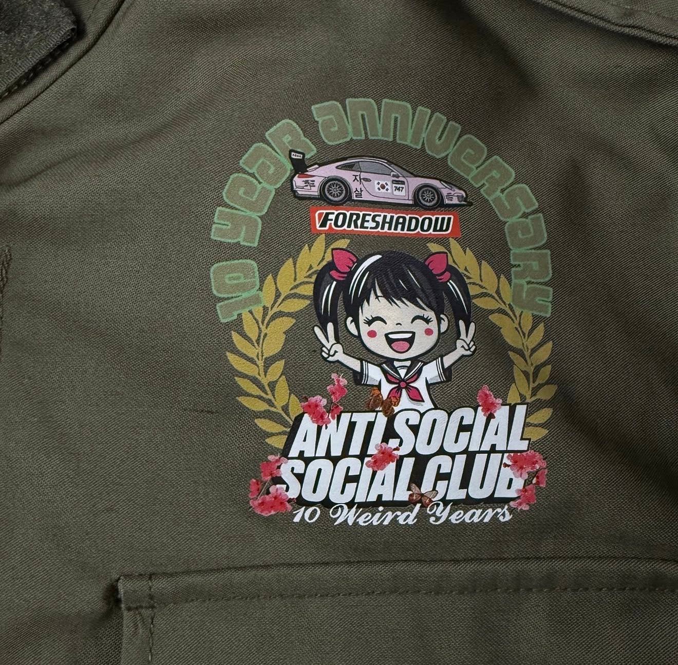 Parka ALPHA INDUSTRIES X ANTI SOCIAL SOCIAL CLUB