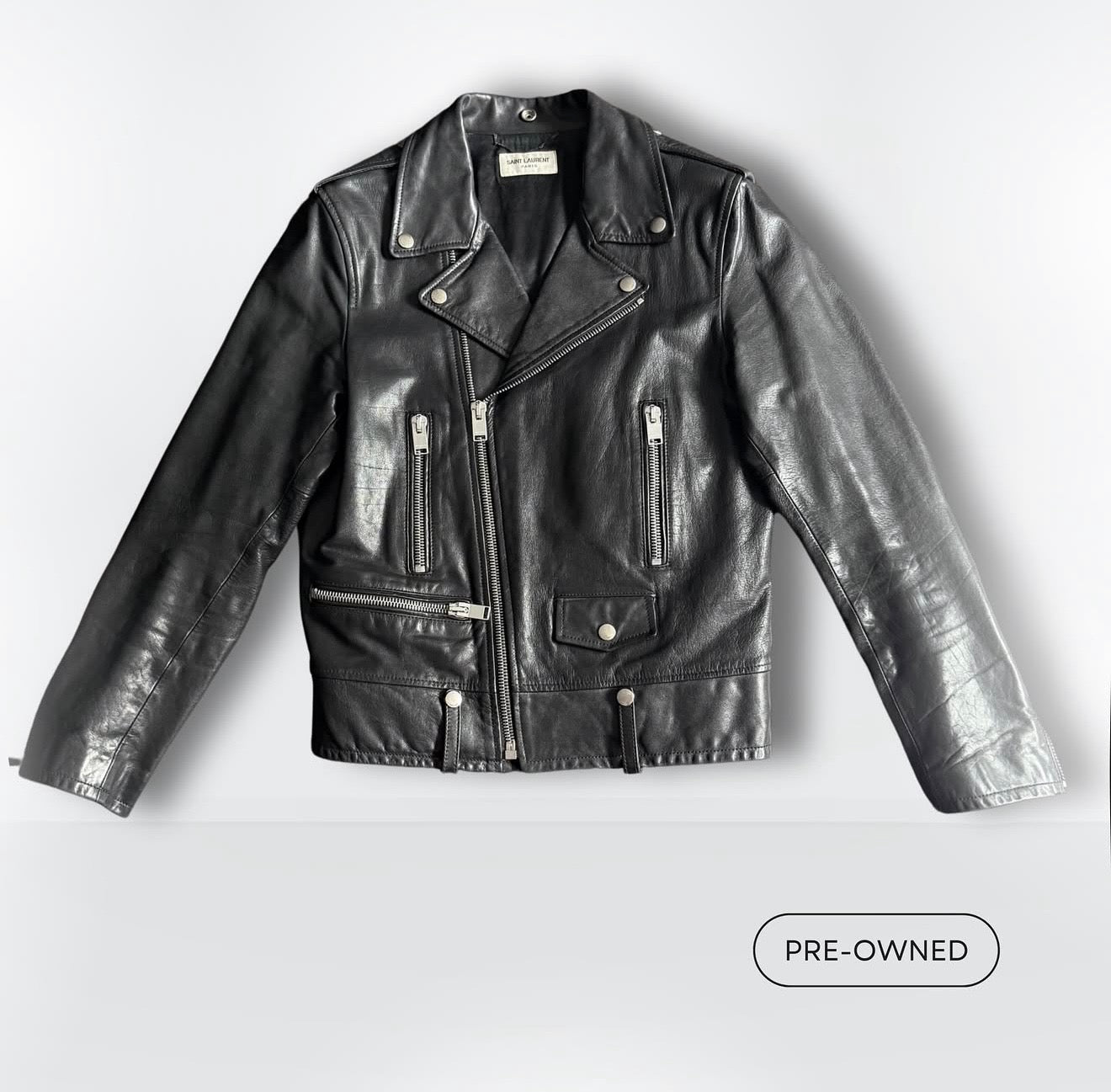 Leather jacket SAINT LAURENT