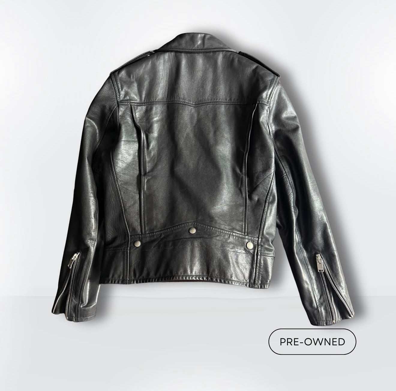 Leather jacket SAINT LAURENT