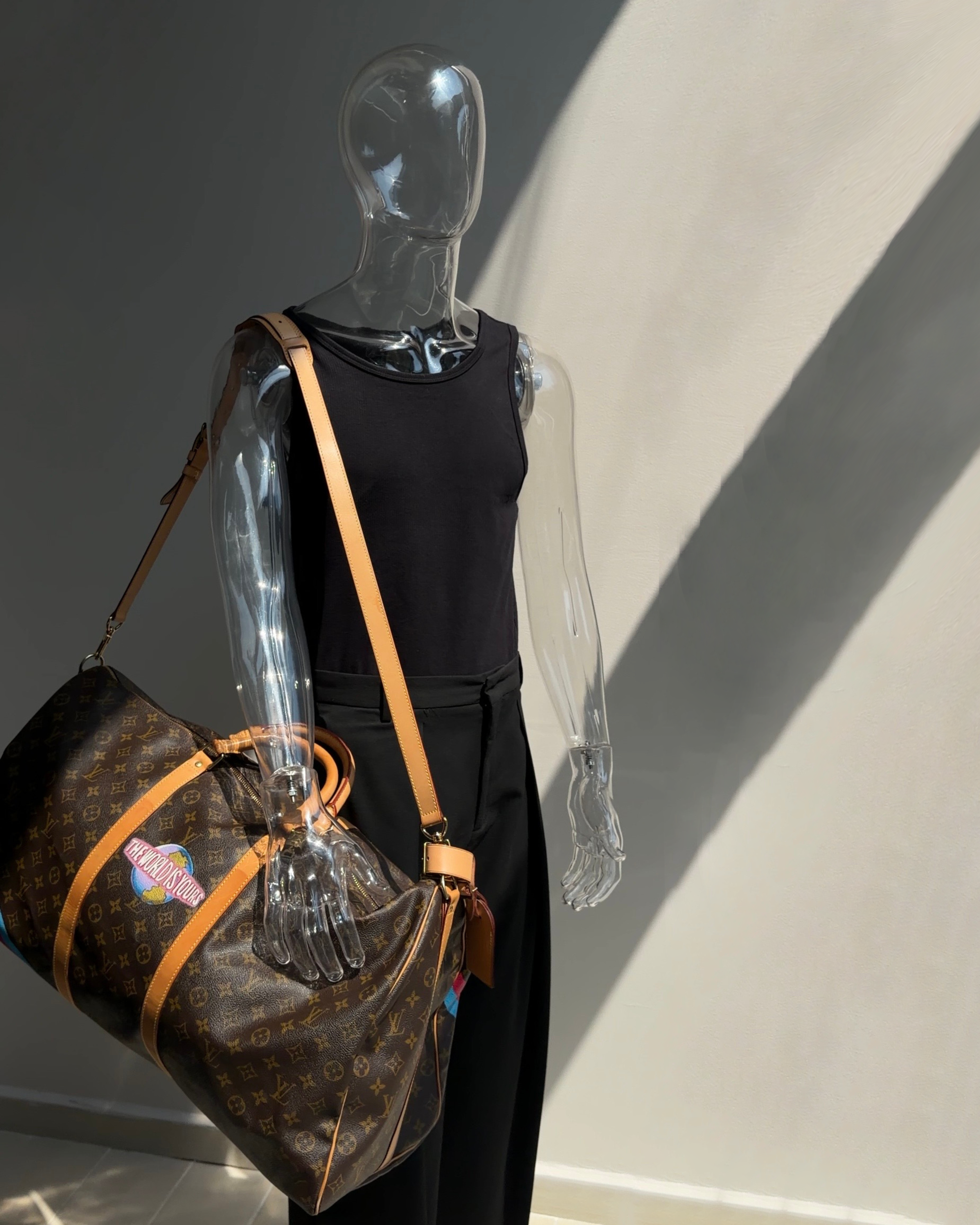 Bolsa de viaje LOUIS VUITTON Keepall 60