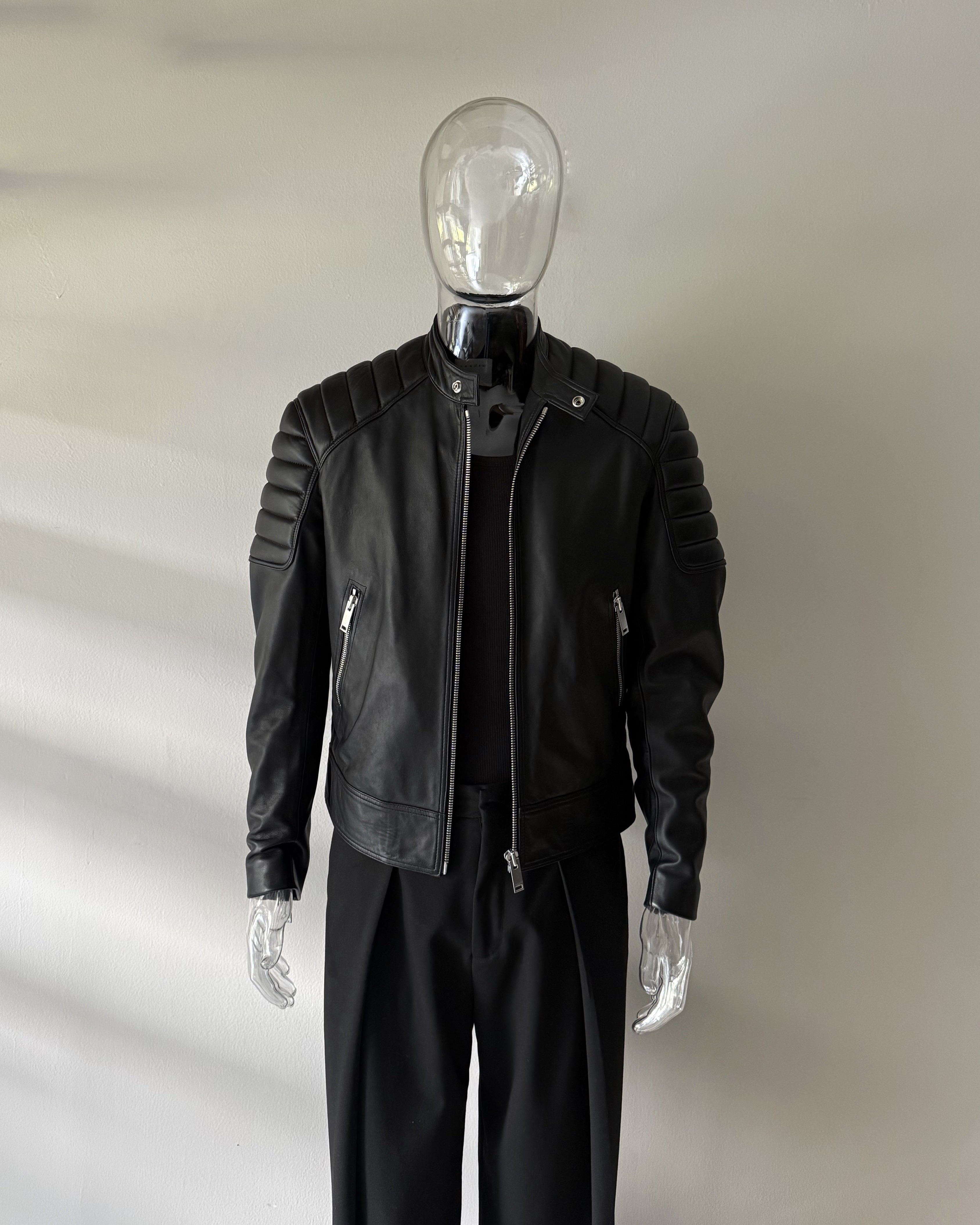 Leather jacket SANDRO