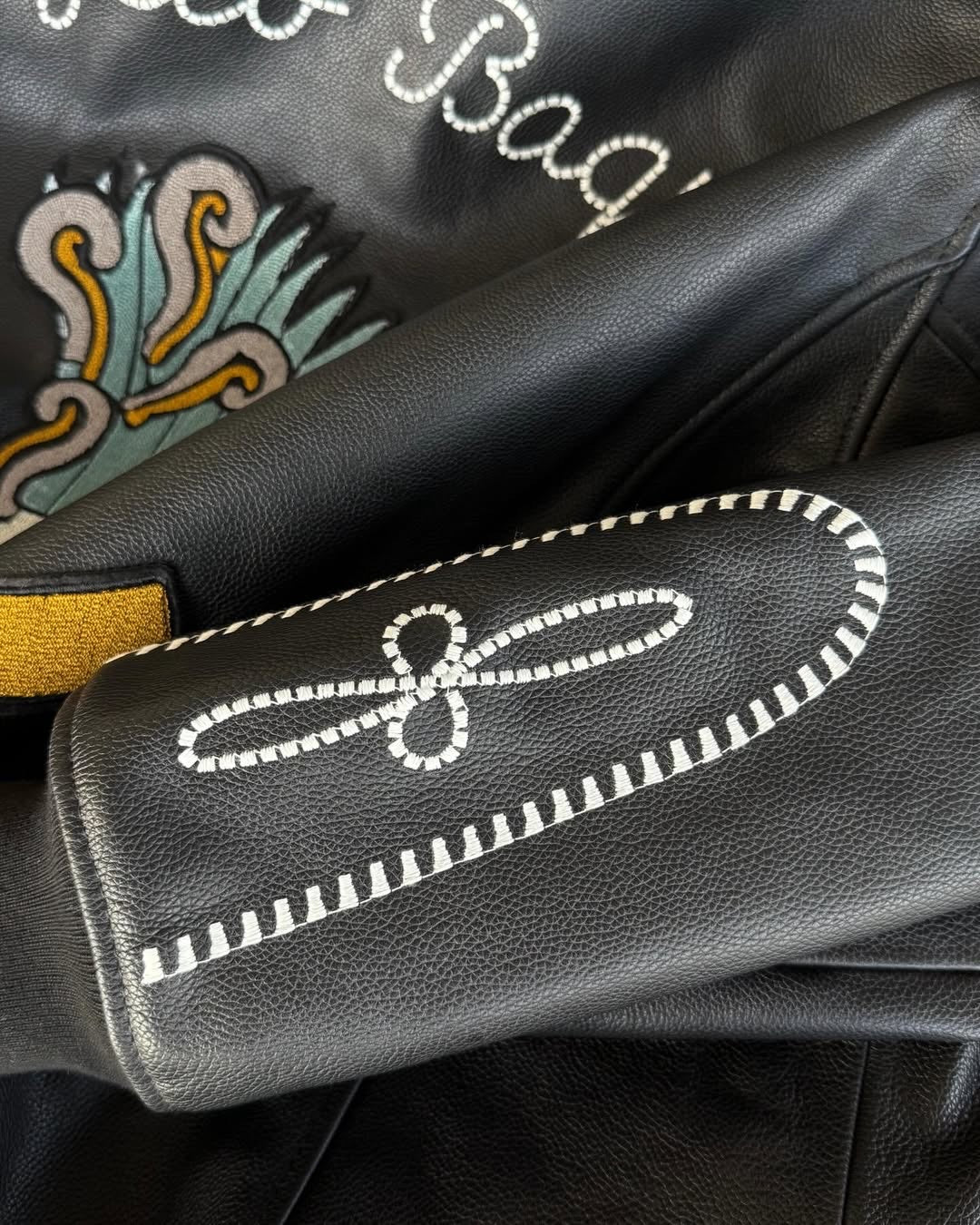 Leather jacket CHAMPION