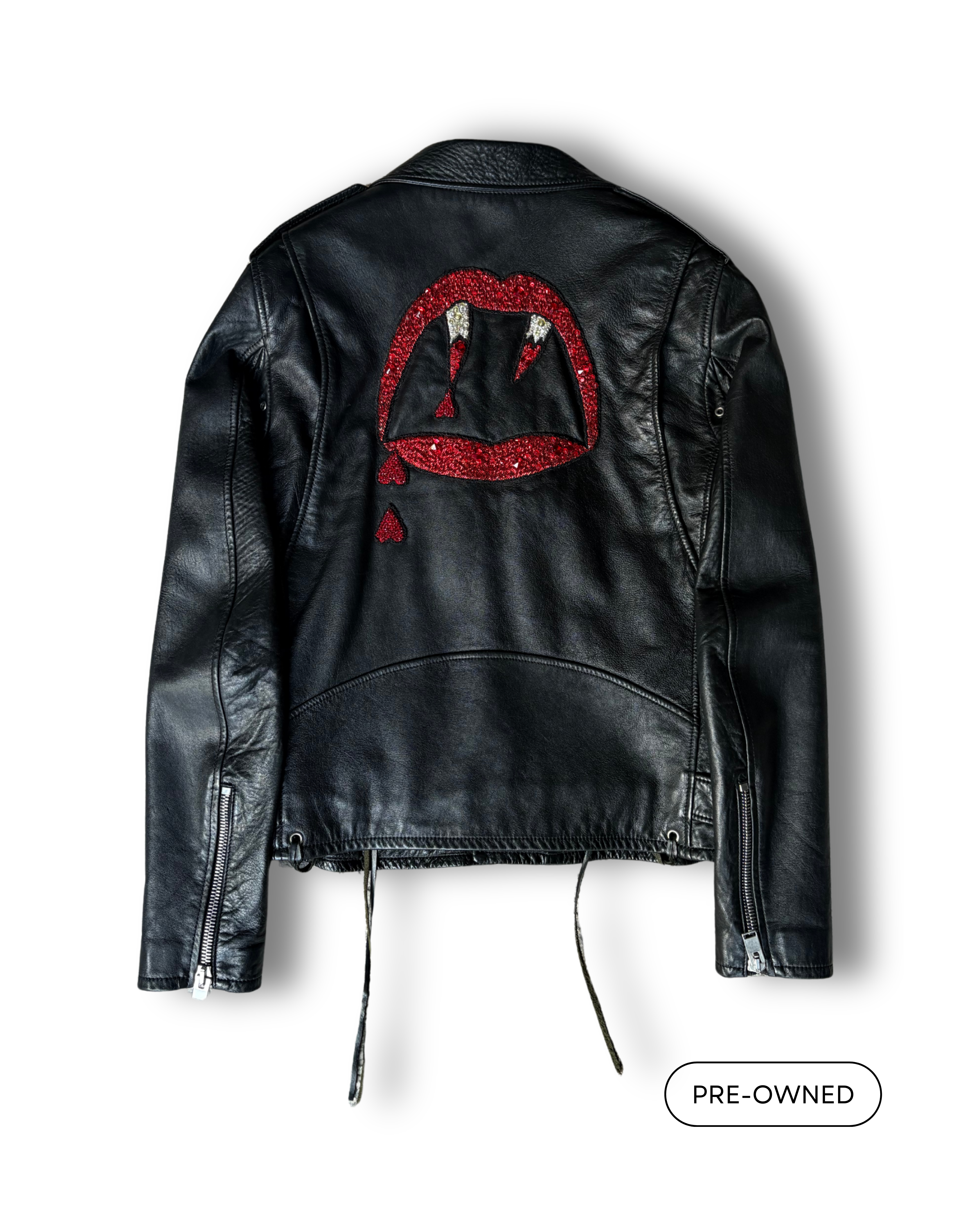 Leather jacket SAINT LAURENT