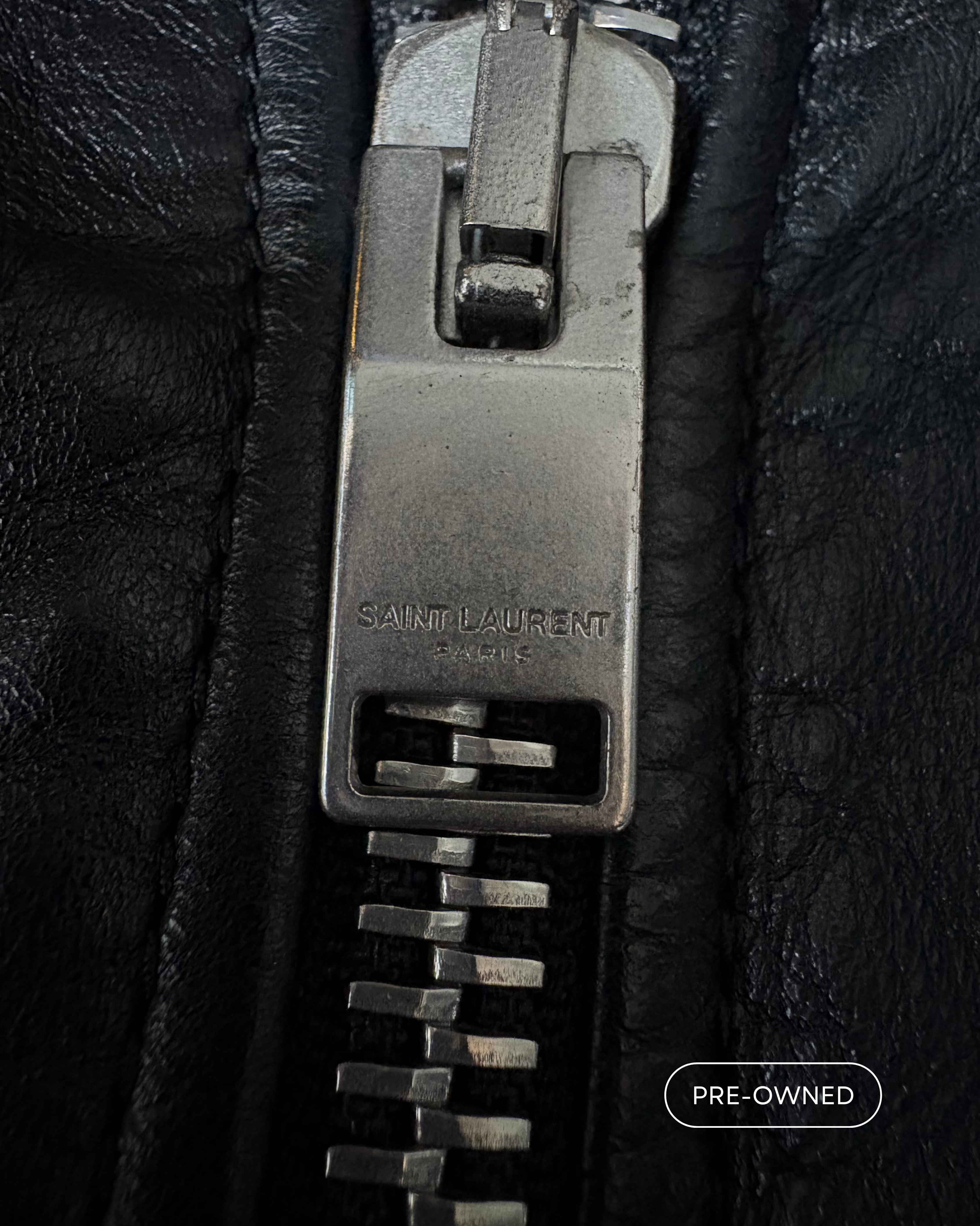 Leather jacket SAINT LAURENT