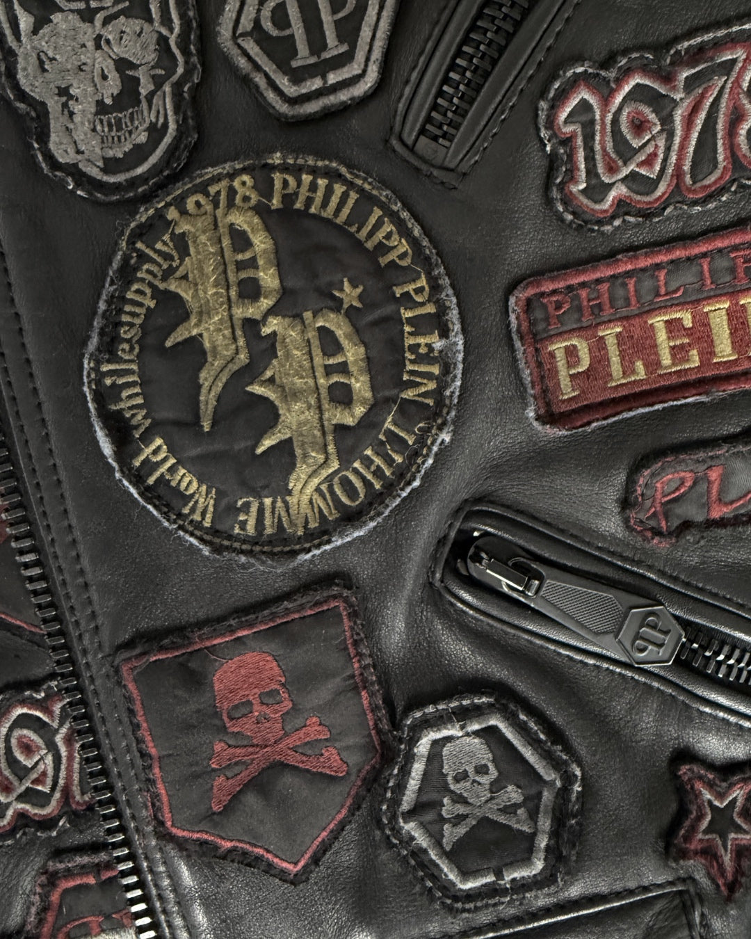 Leather jacket PHILIPP PLEIN