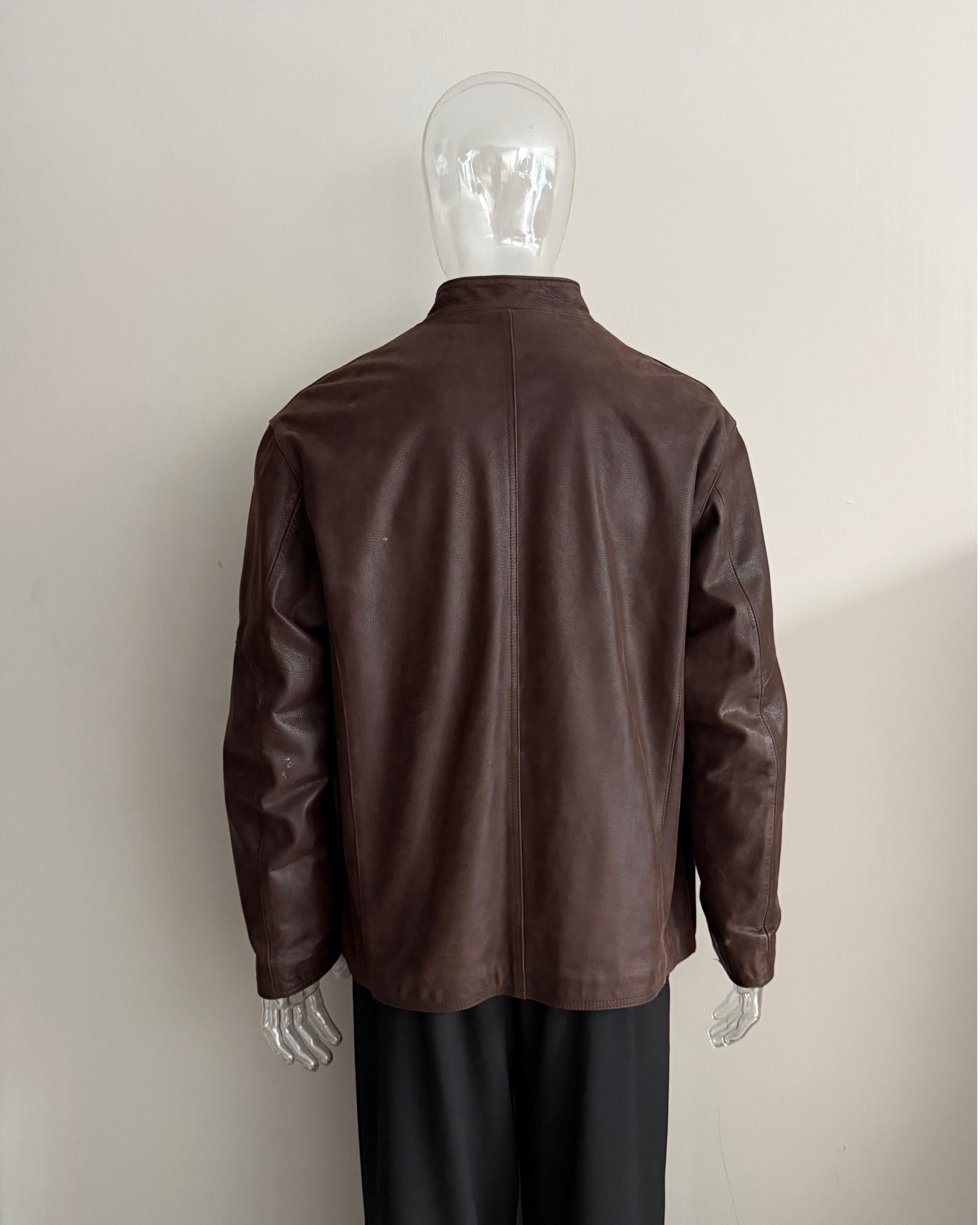 Leather Jacket ZEGNA