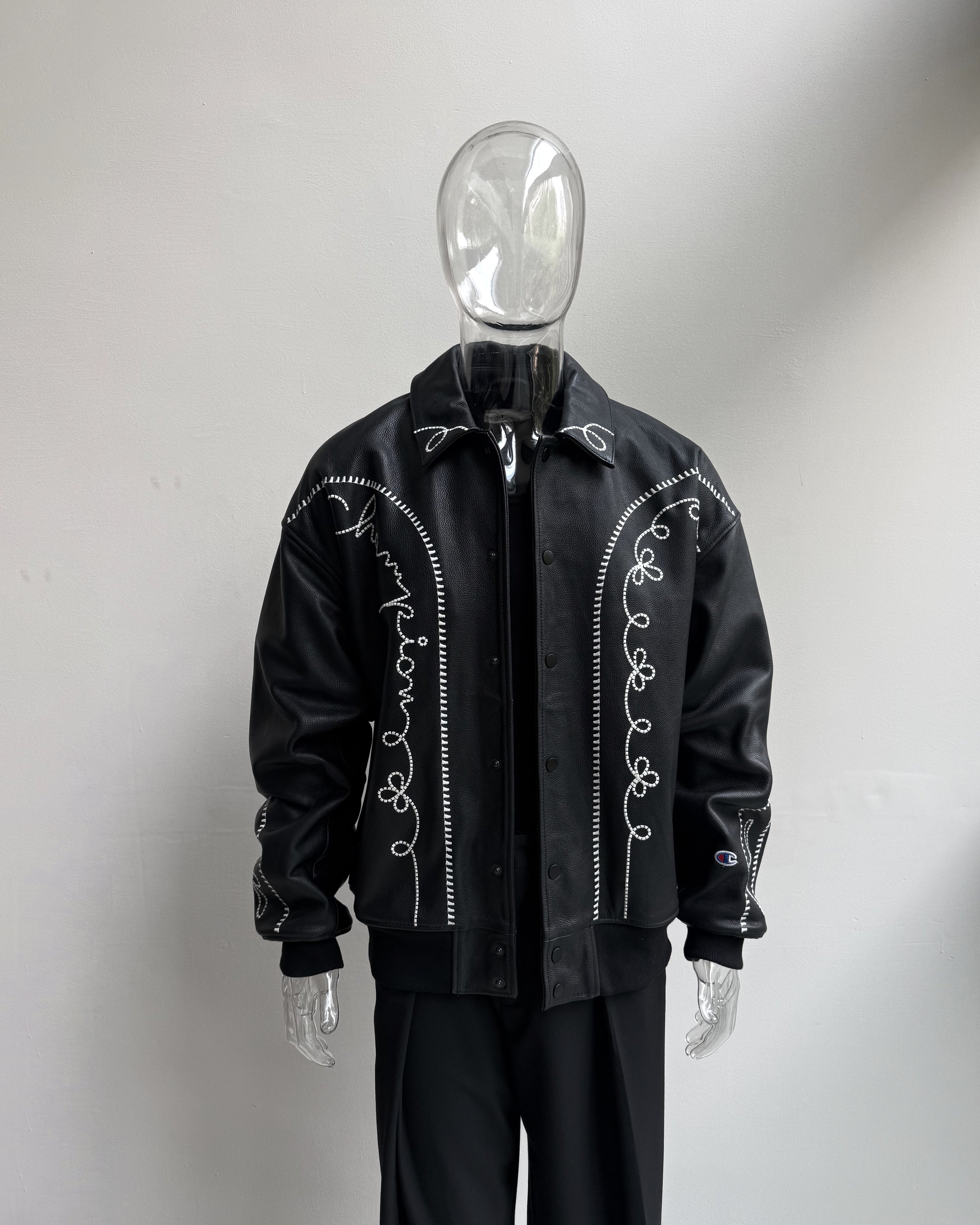 Leather jacket CHAMPION