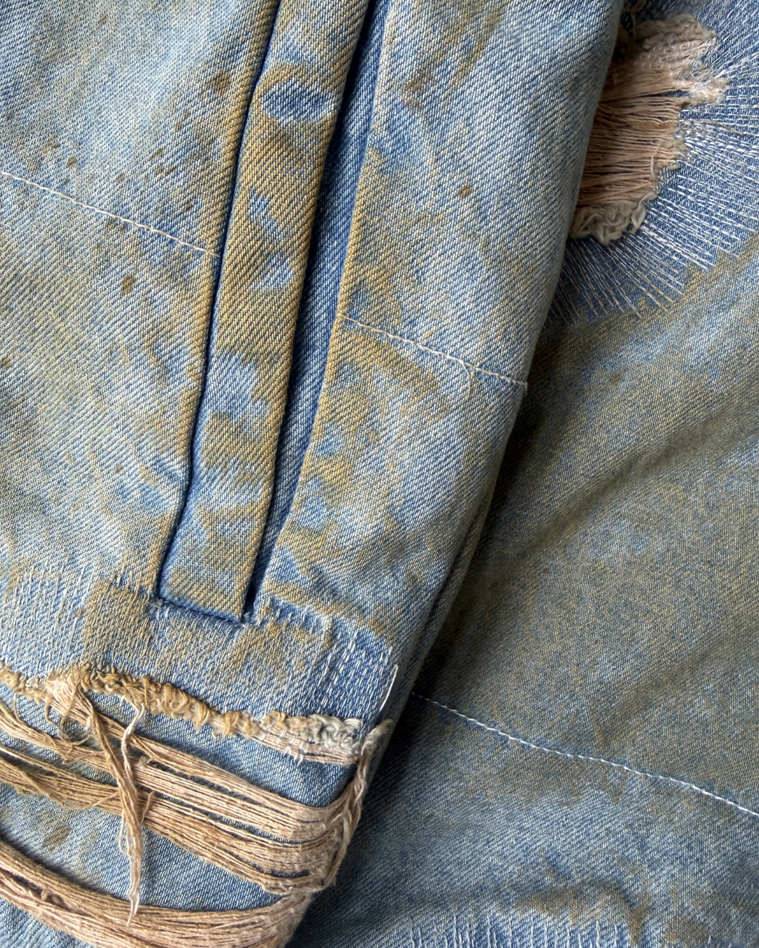 Denim Jacket WHO DECIDES WAR