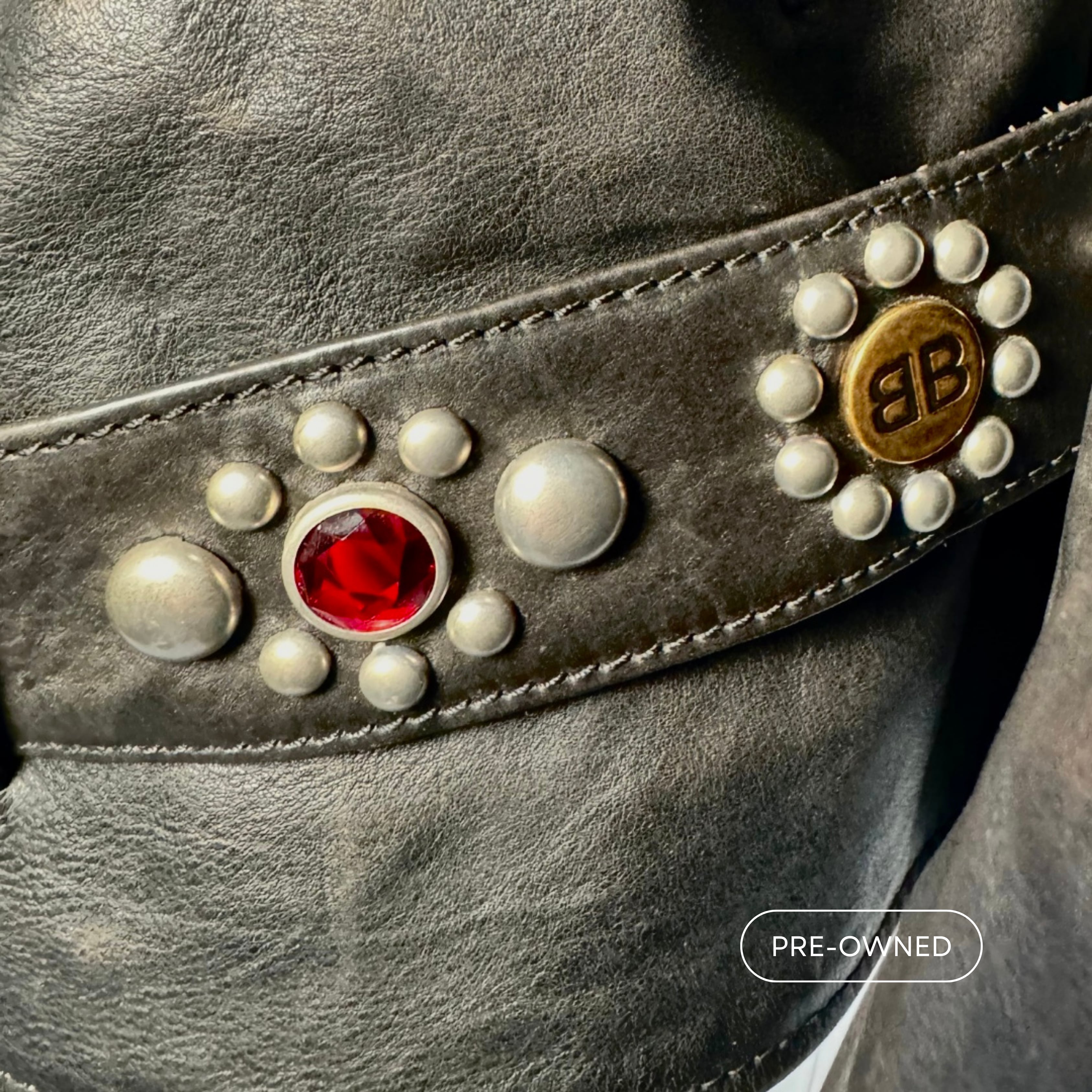 Leather jacket BALENCIAGA