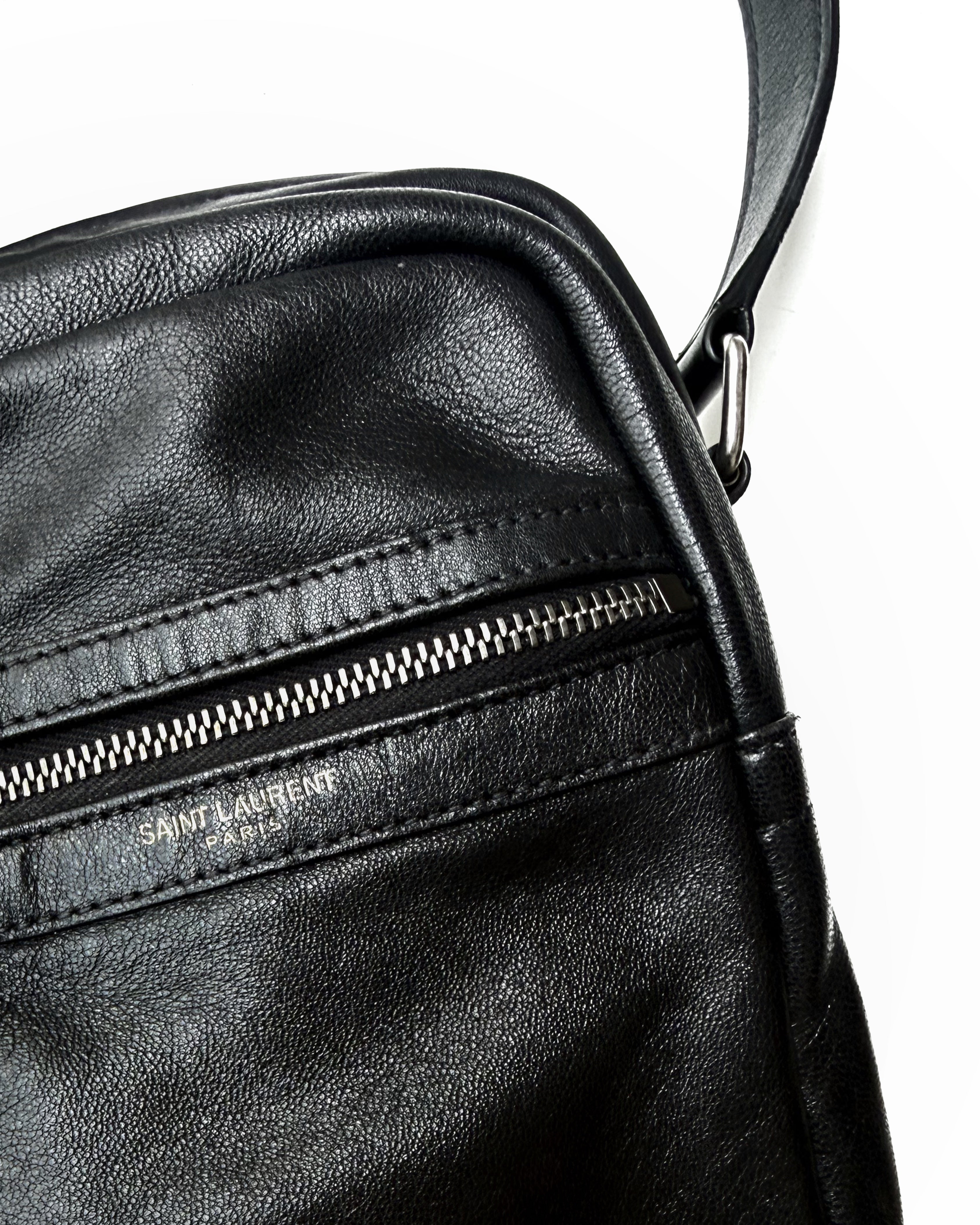 Leather crossbody SAINT LAURENT