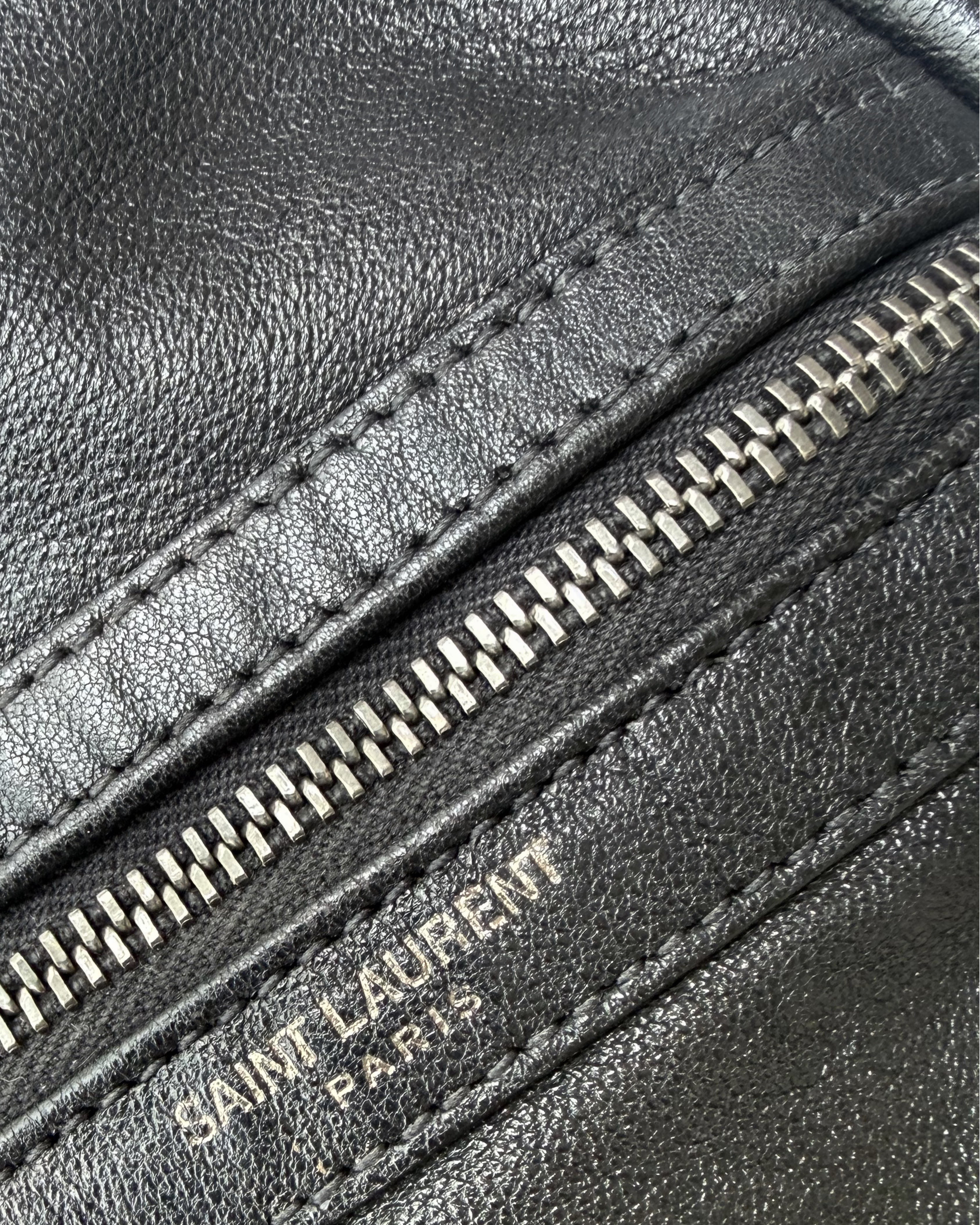 Leather crossbody SAINT LAURENT