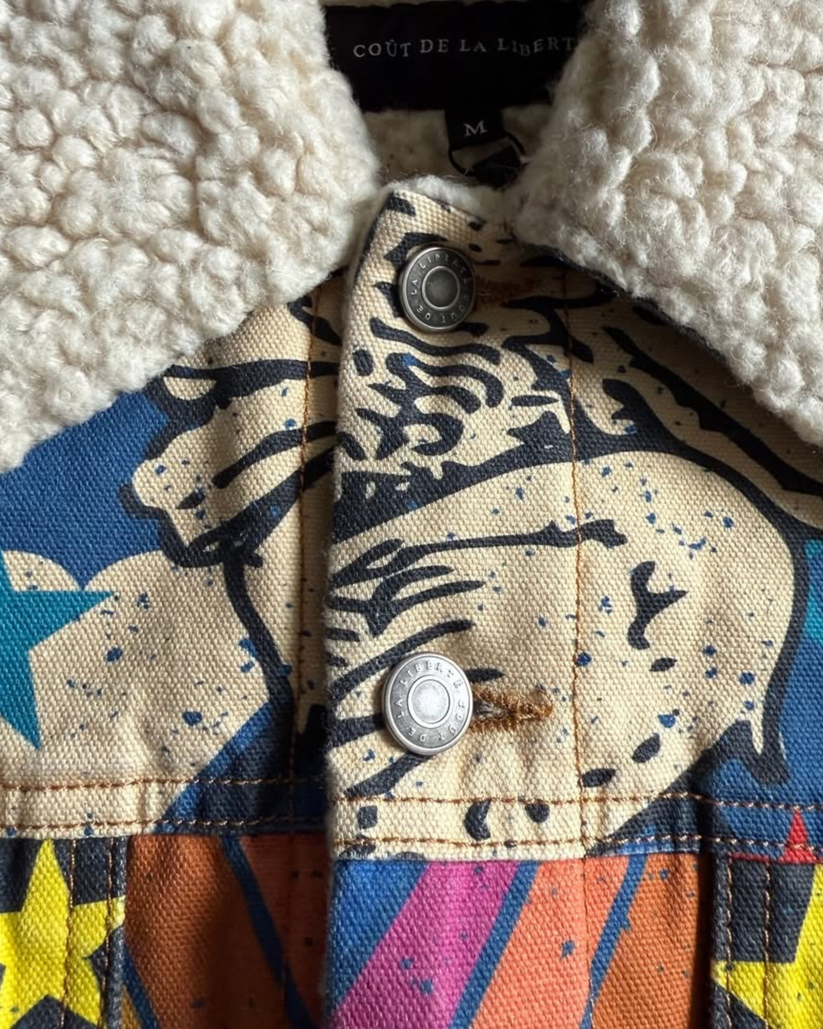 Denim jacket COÛT DE LA LIBERTÉ