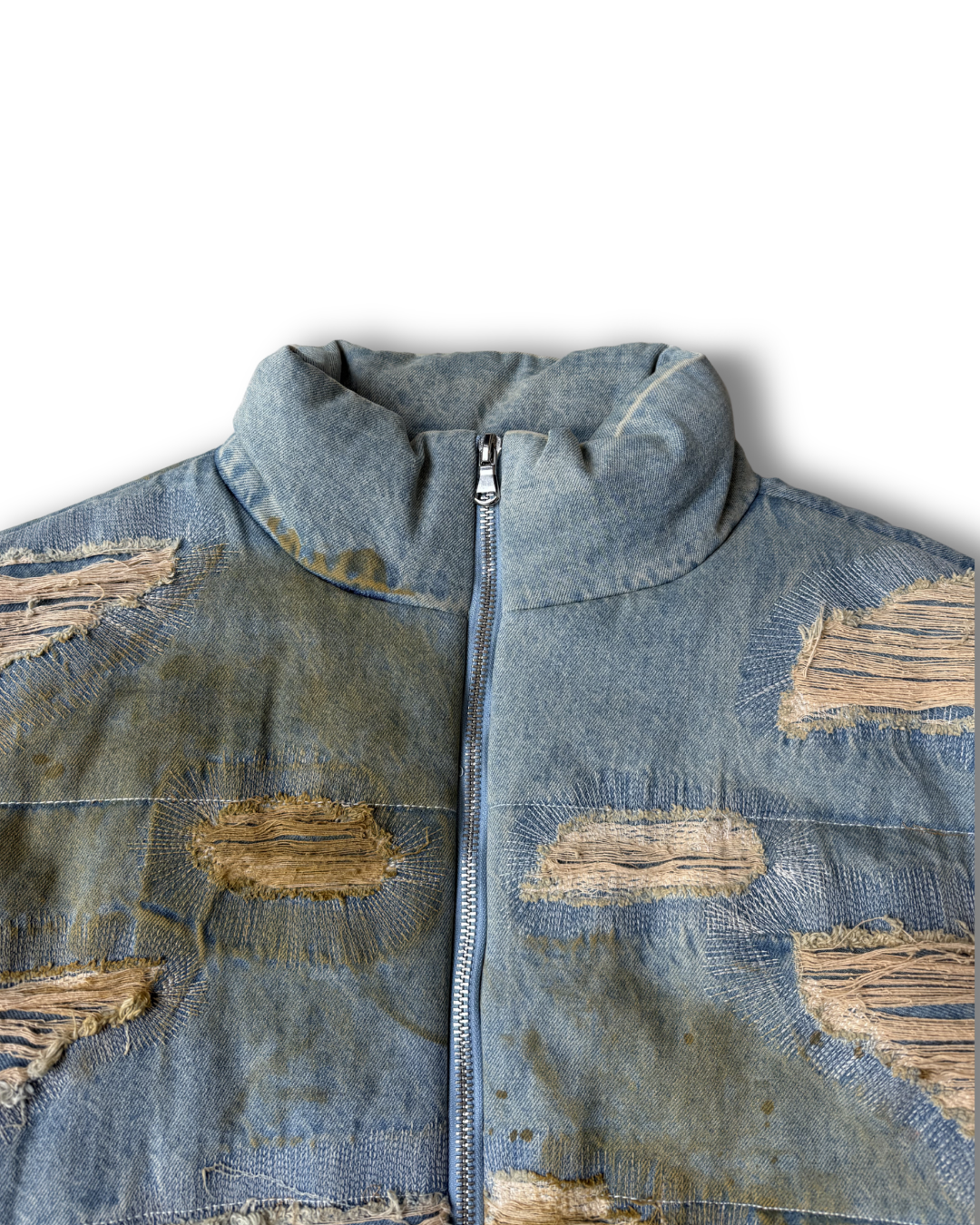 Denim Jacket WHO DECIDES WAR