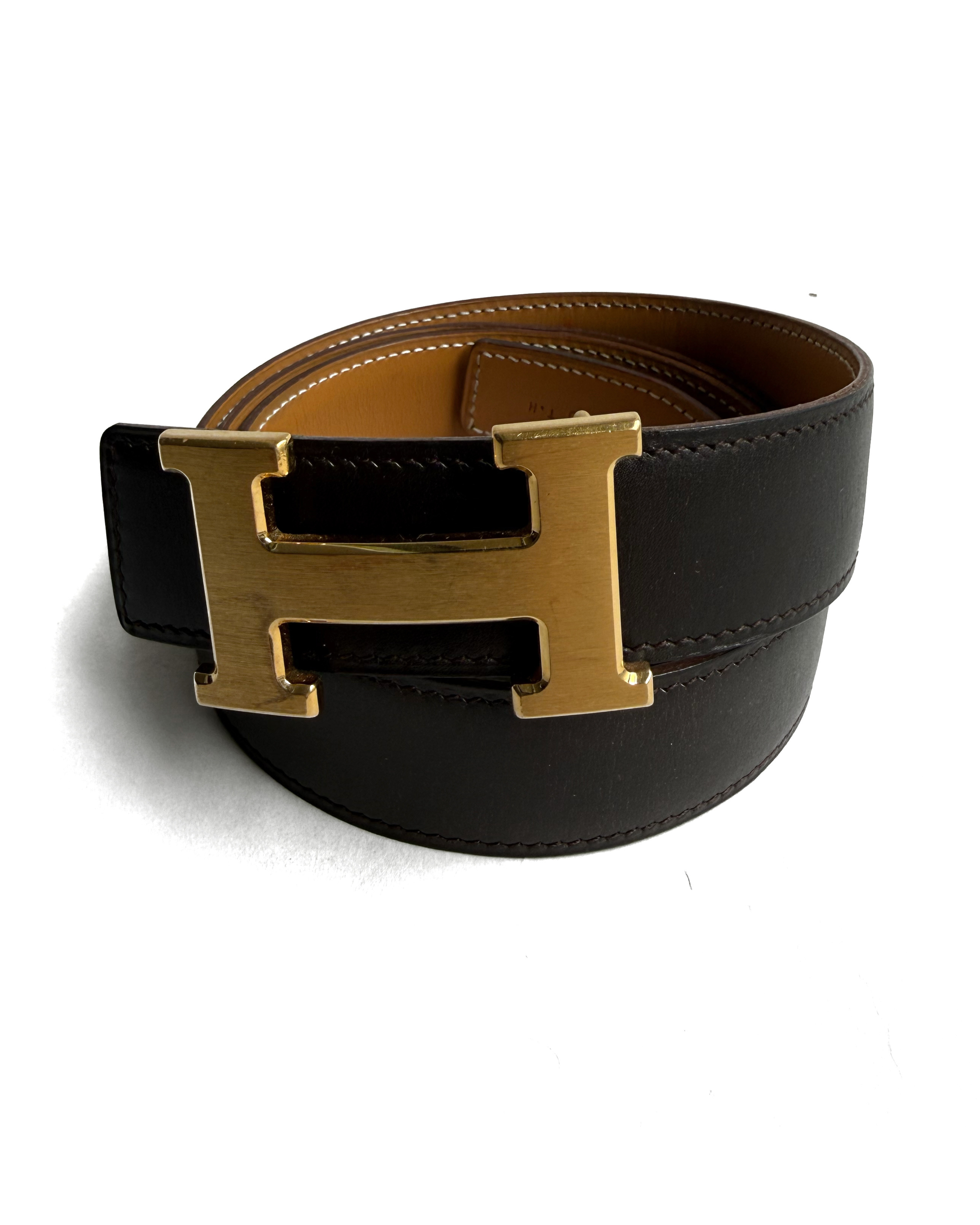 Cinturón reversible HERMÈS