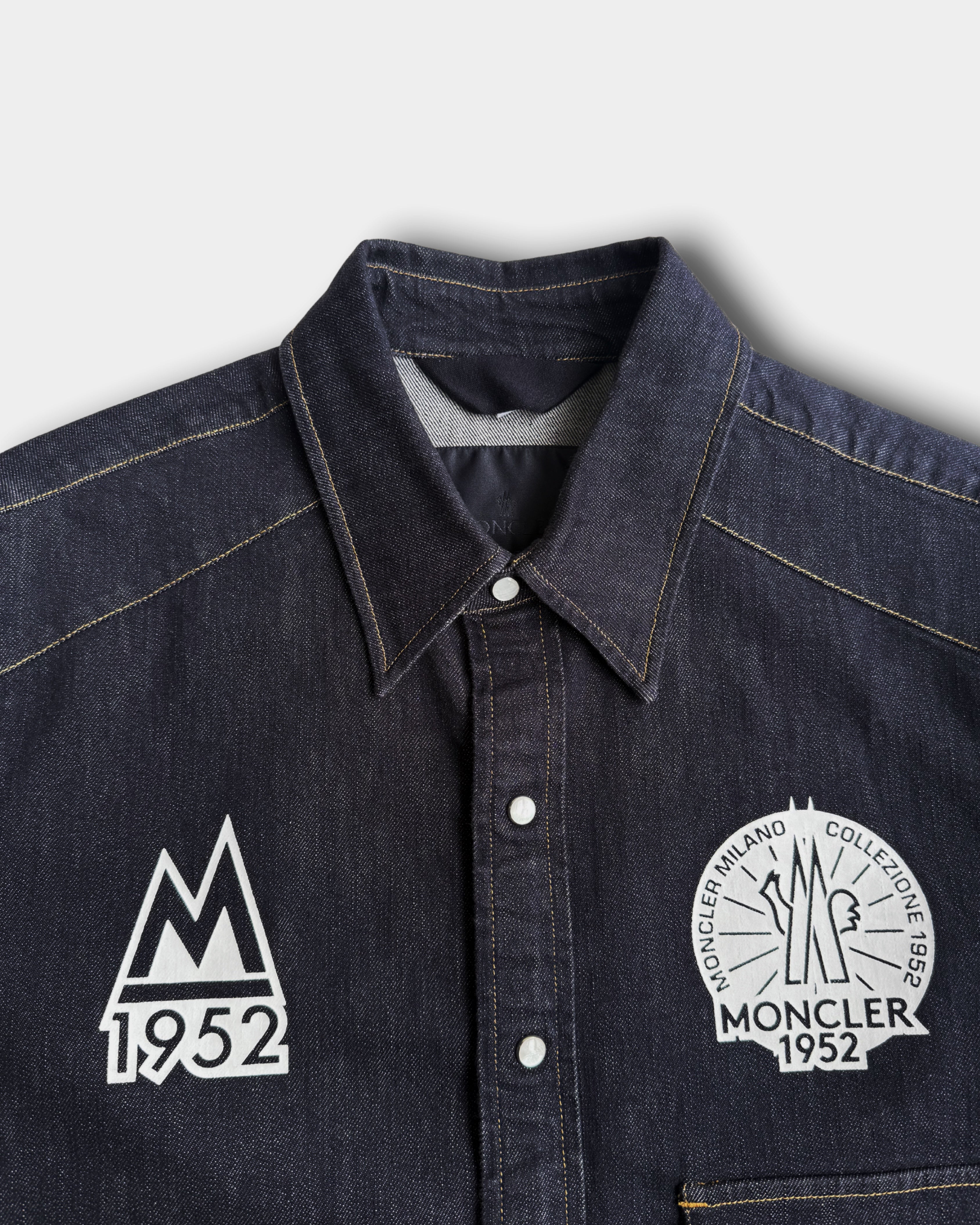 Sobrecamas denim MONCLER