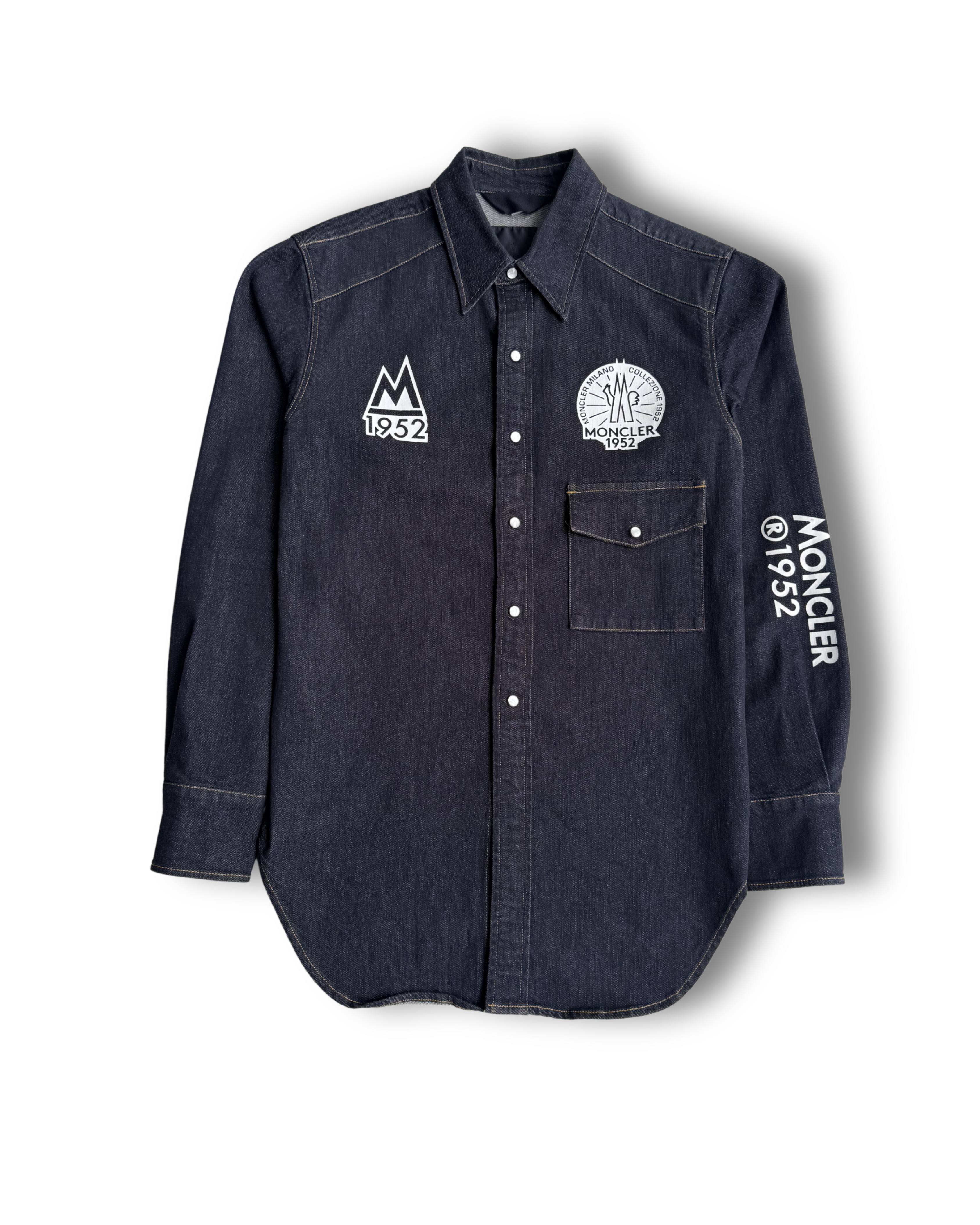 Sobrecamas denim MONCLER
