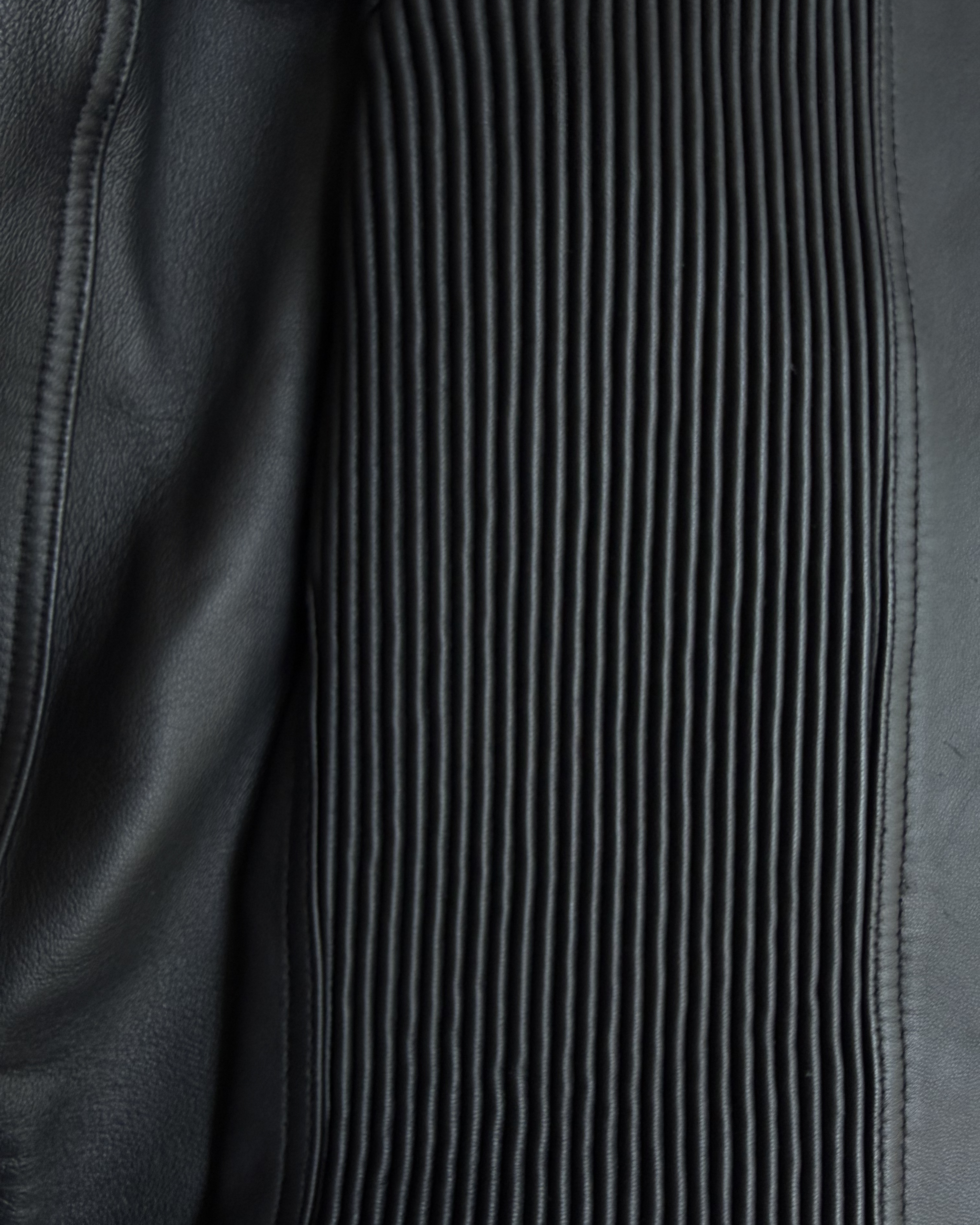 Leather jacket SANDRO