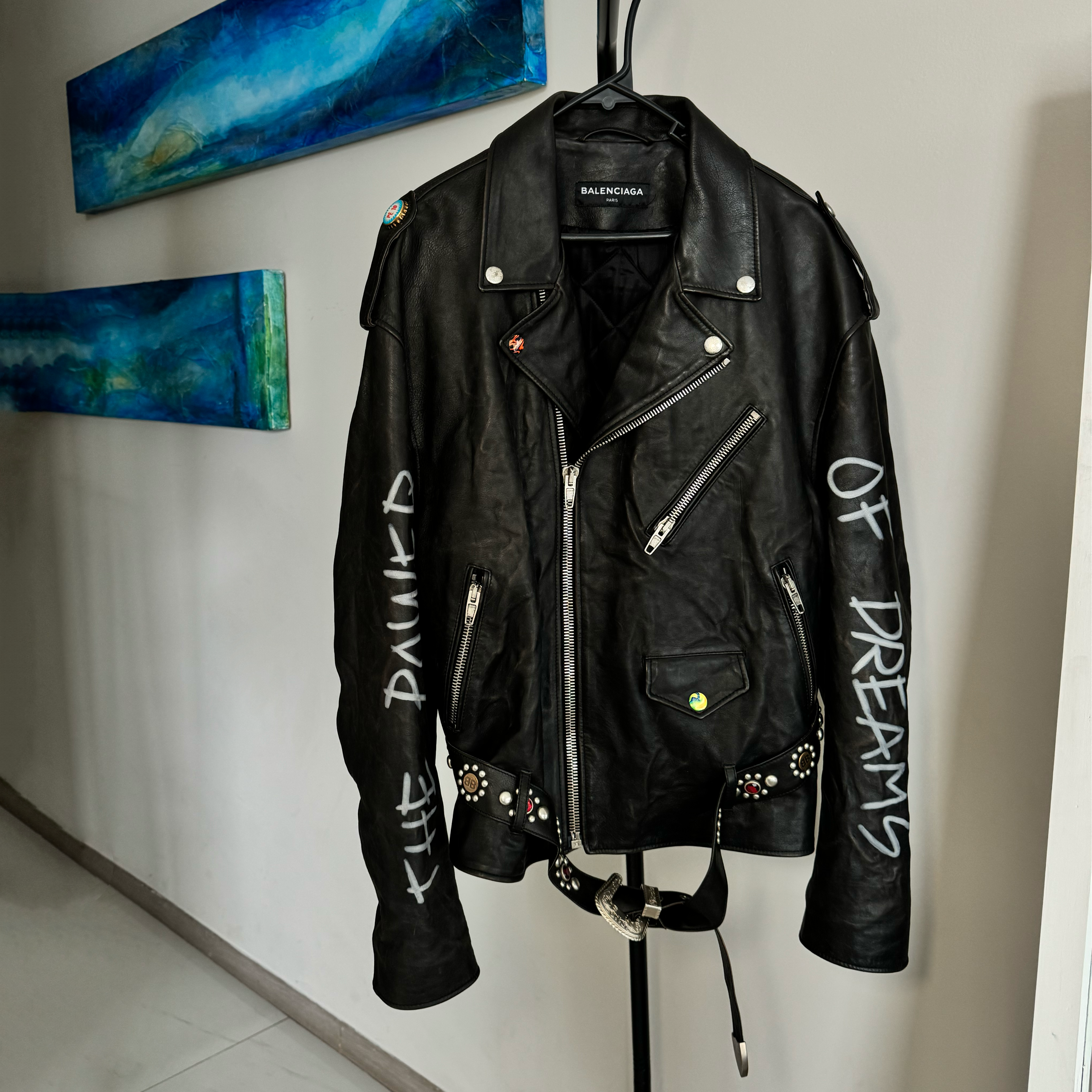 Leather jacket BALENCIAGA