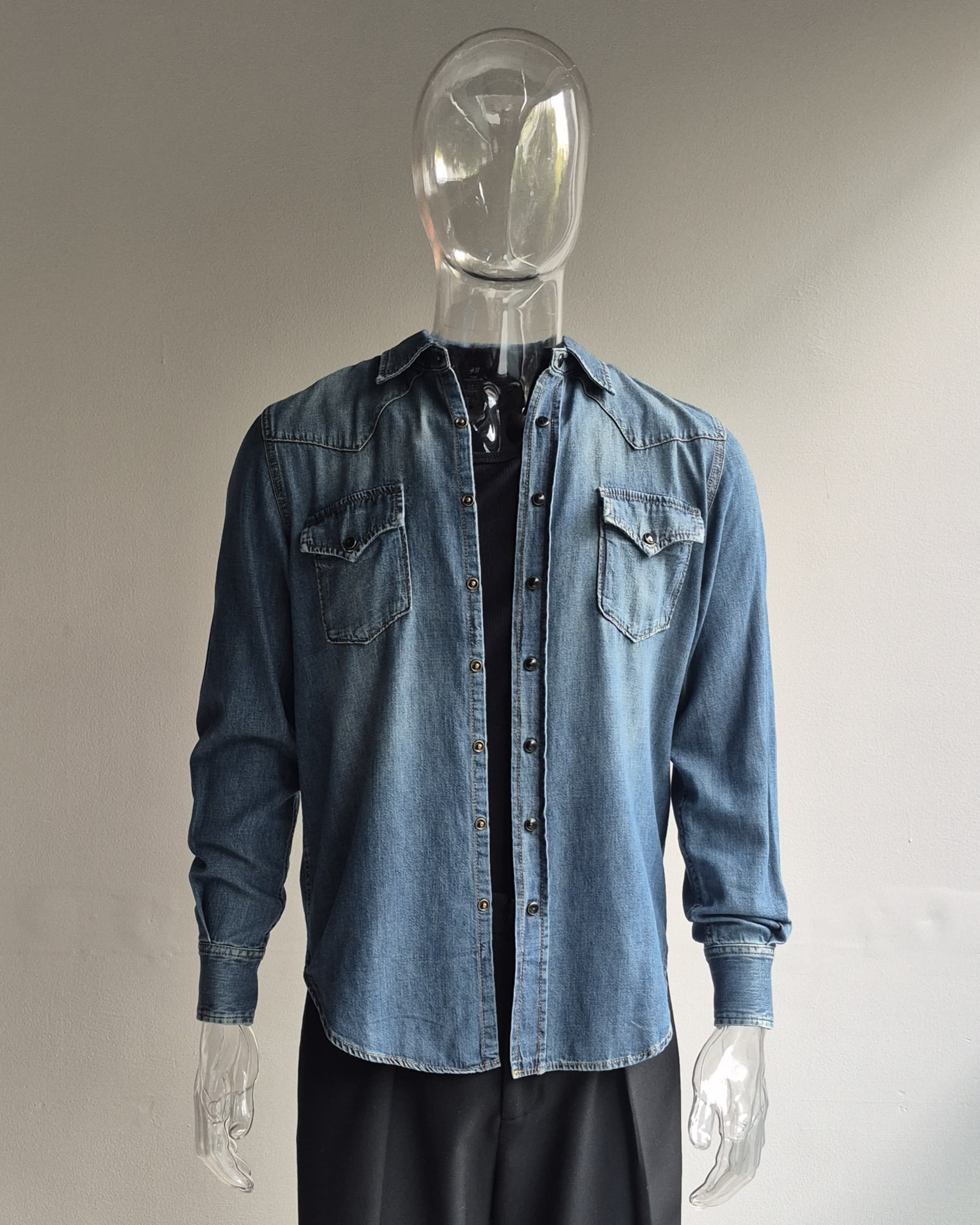 Camisa denim SAINT LAURENT