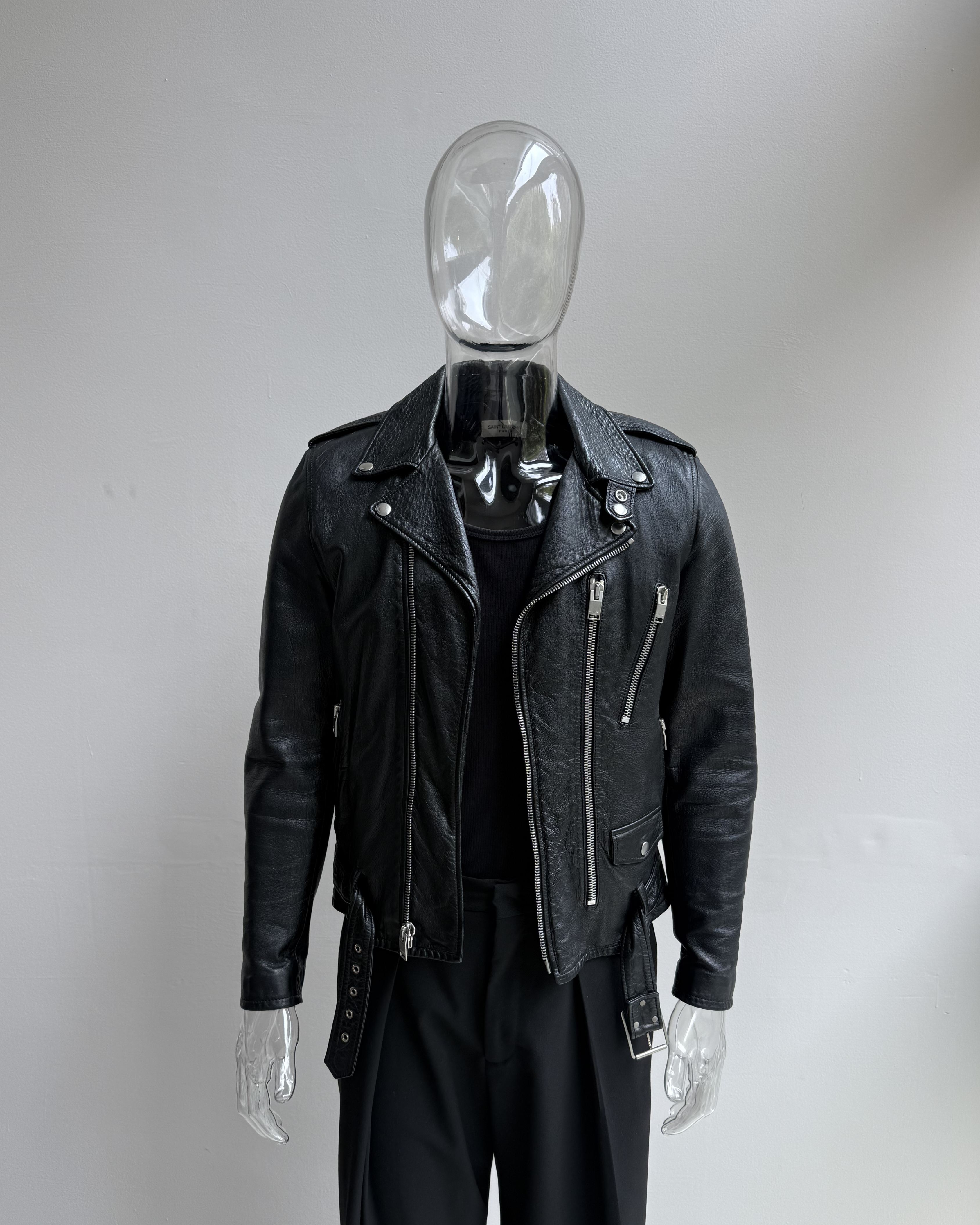 Leather jacket SAINT LAURENT