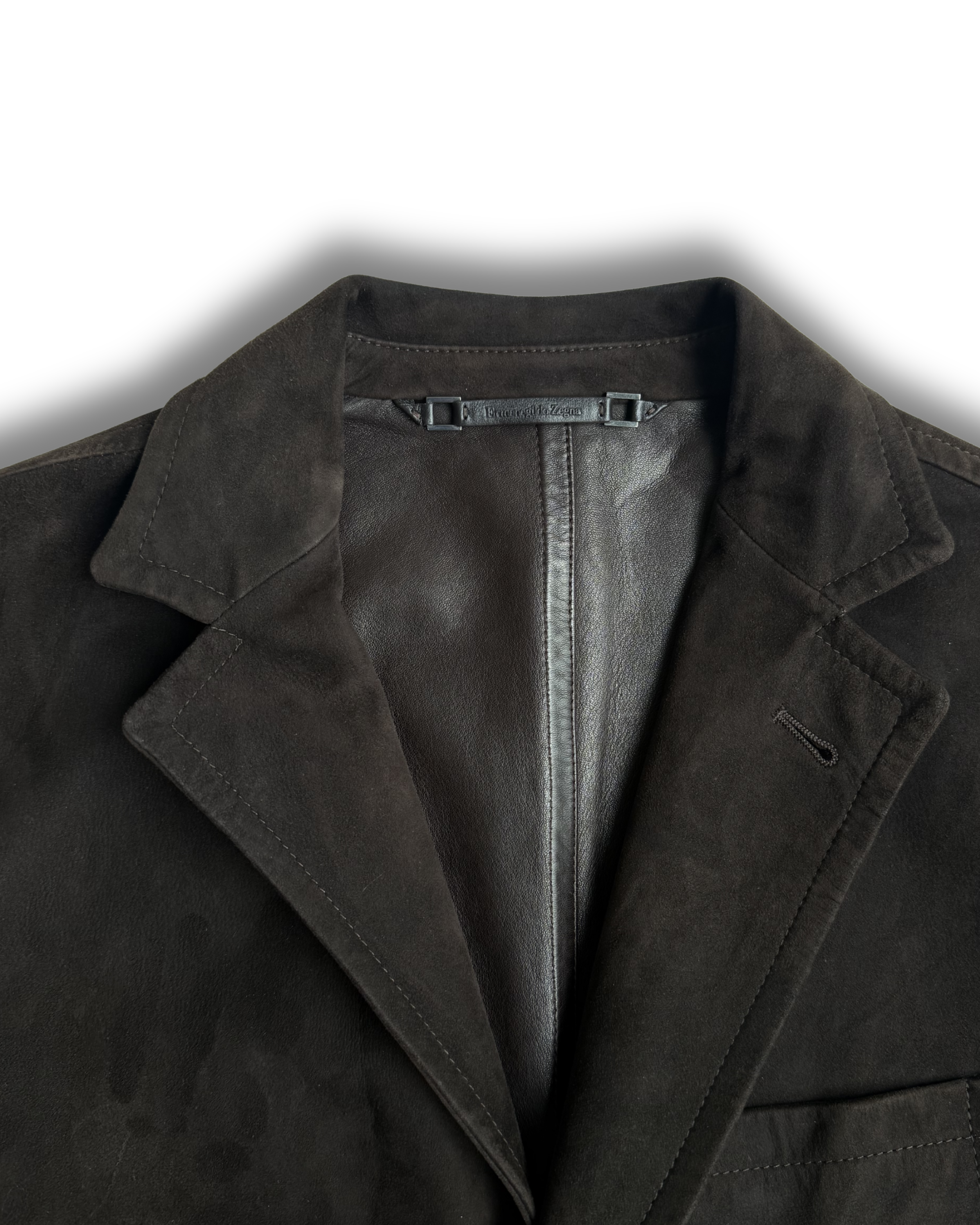 Blazer de gamuza ERMENEGILDO ZEGNA