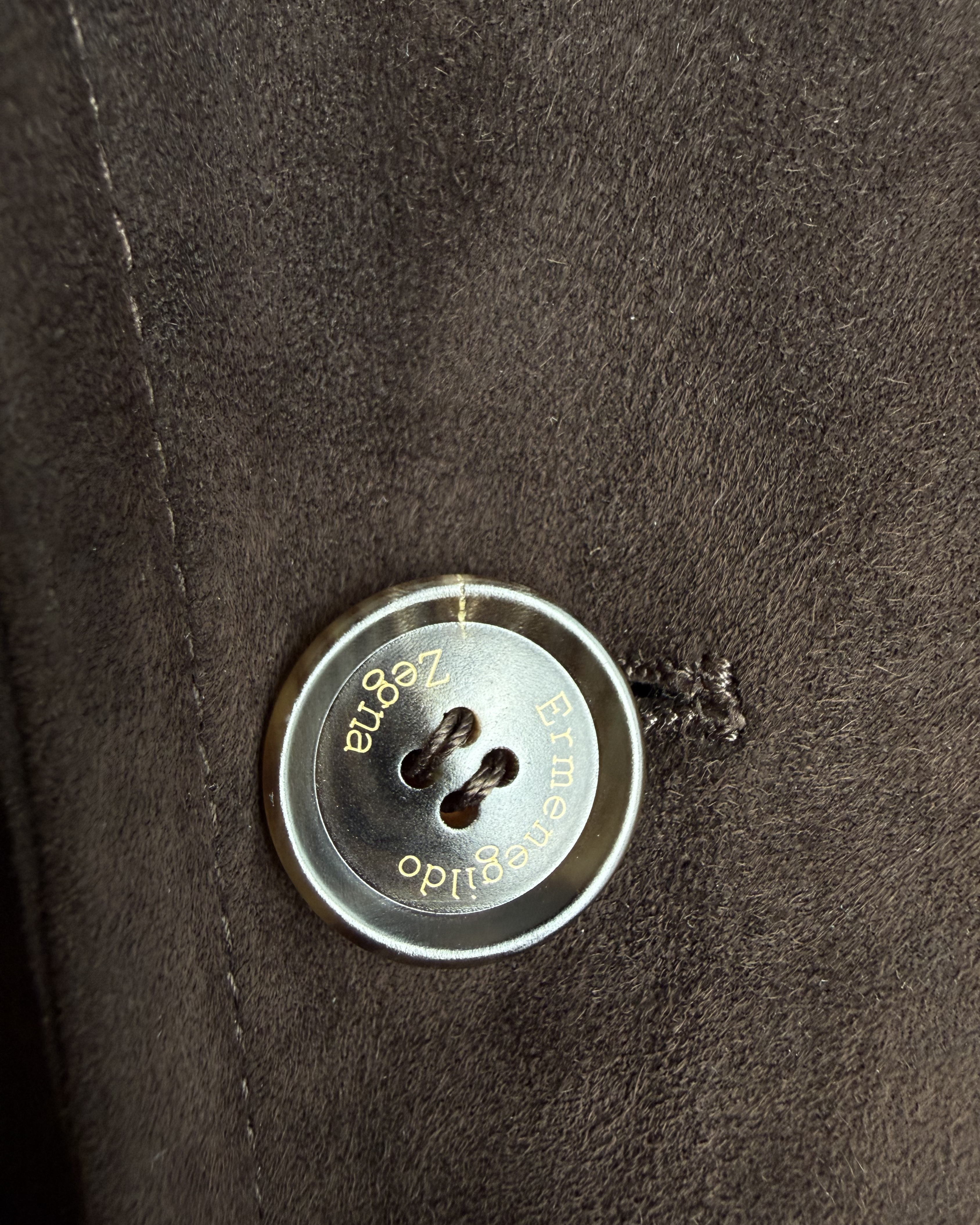 Blazer de gamuza ERMENEGILDO ZEGNA