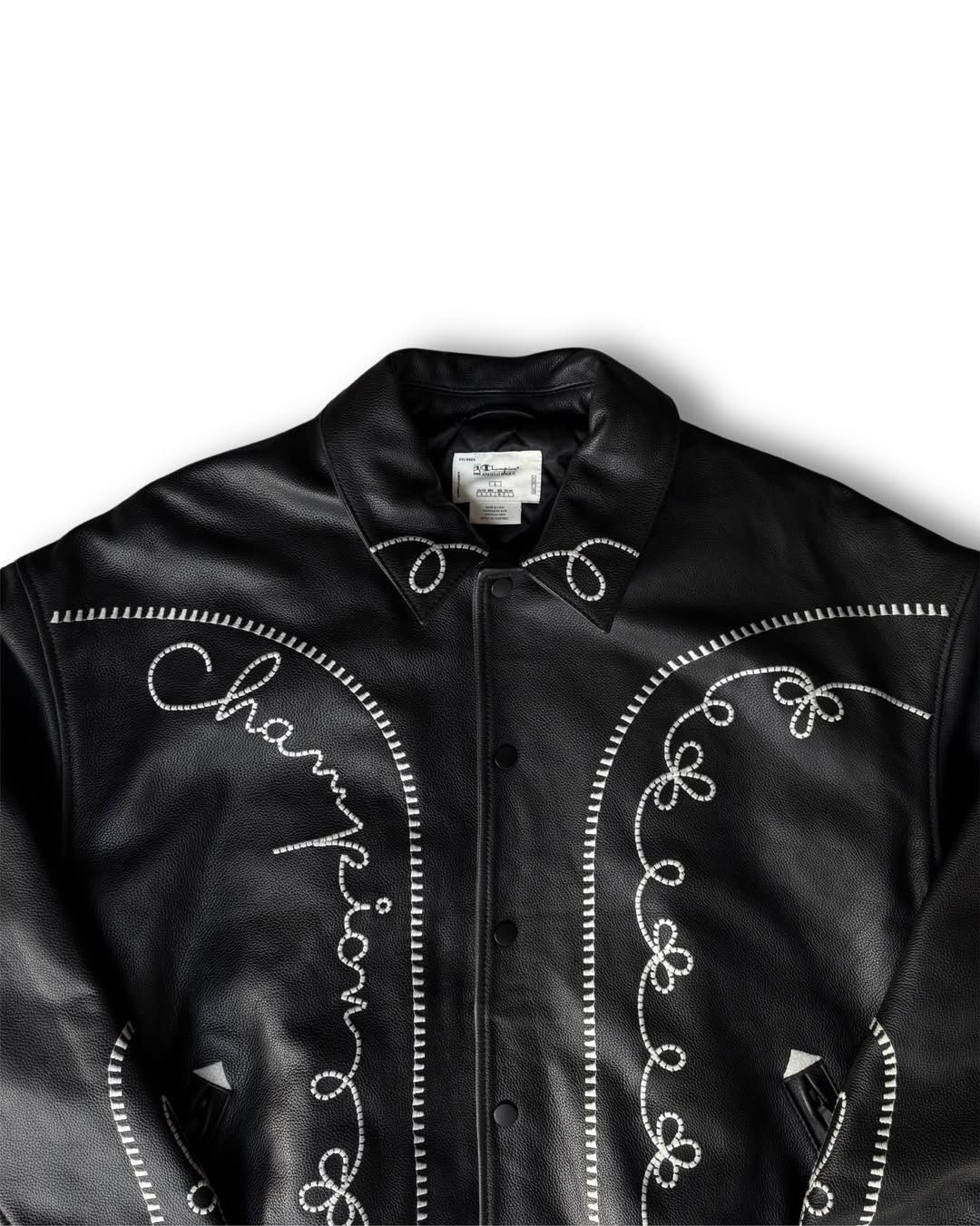 Leather jacket CHAMPION