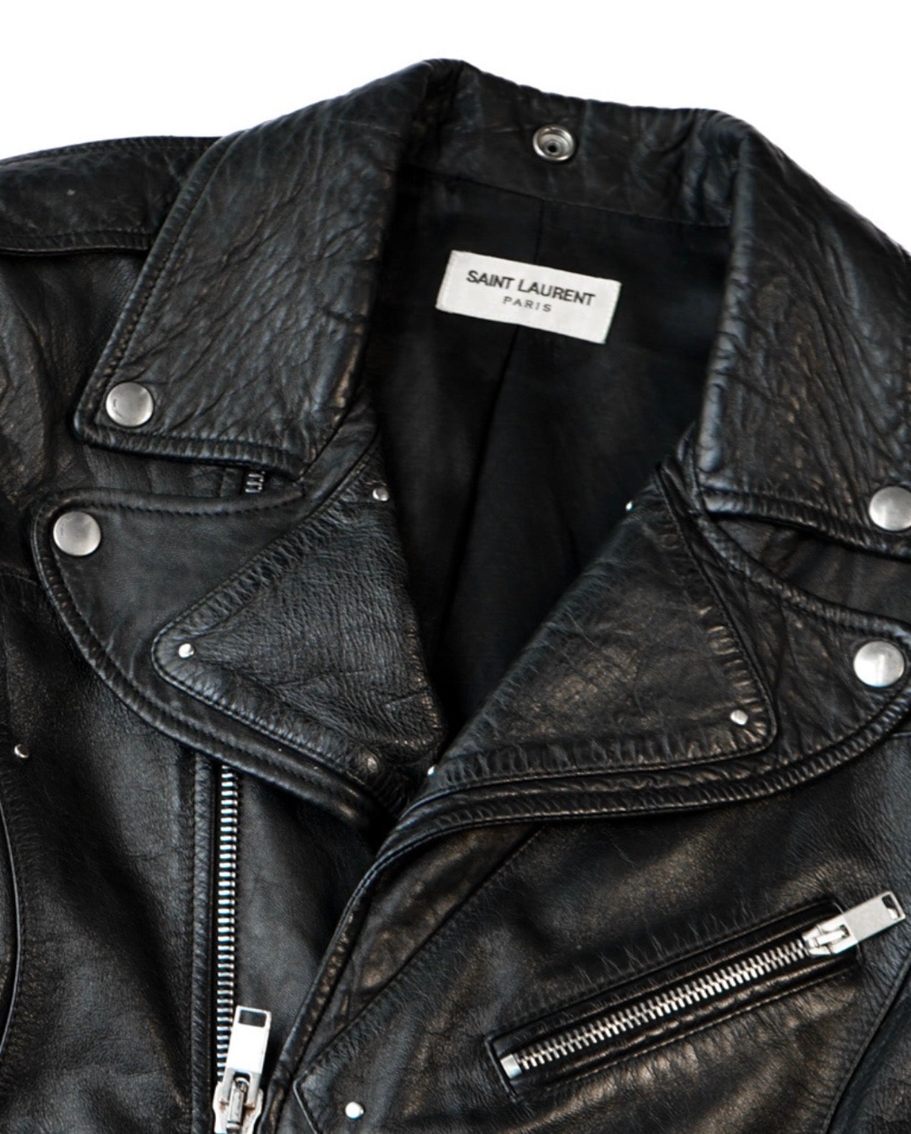 Leather jacket SAINT LAURENT
