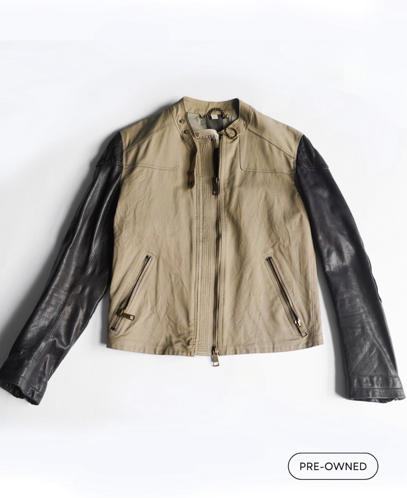 Leather jacket BURBERRY