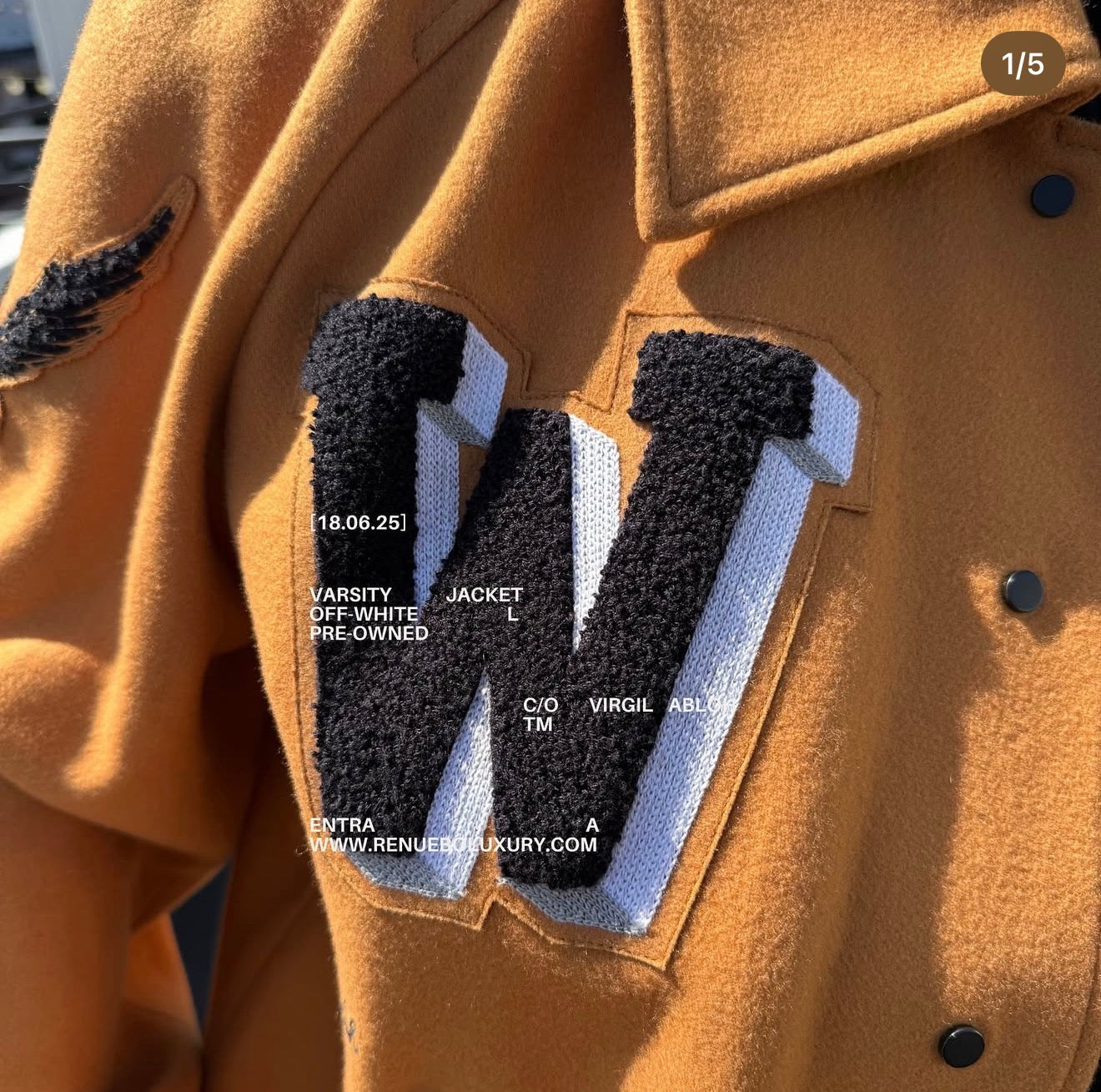 Varsity jacket OFF-WHITE