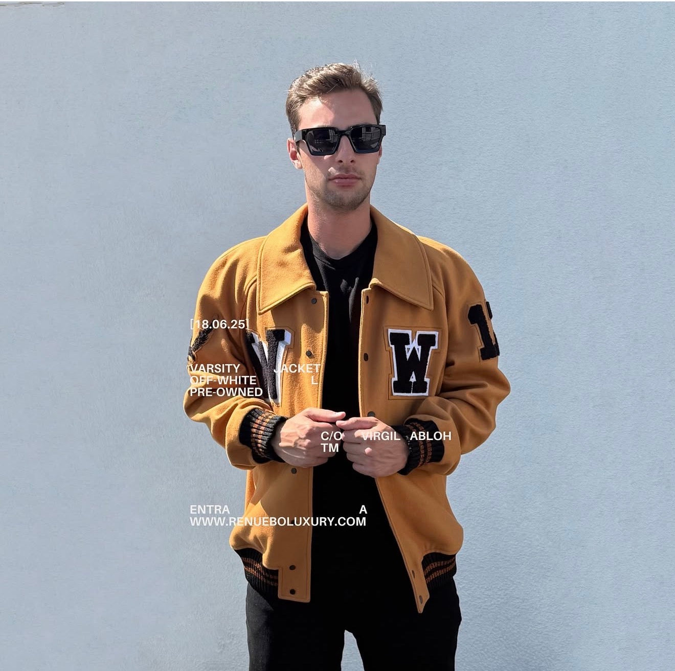 Varsity jacket OFF-WHITE