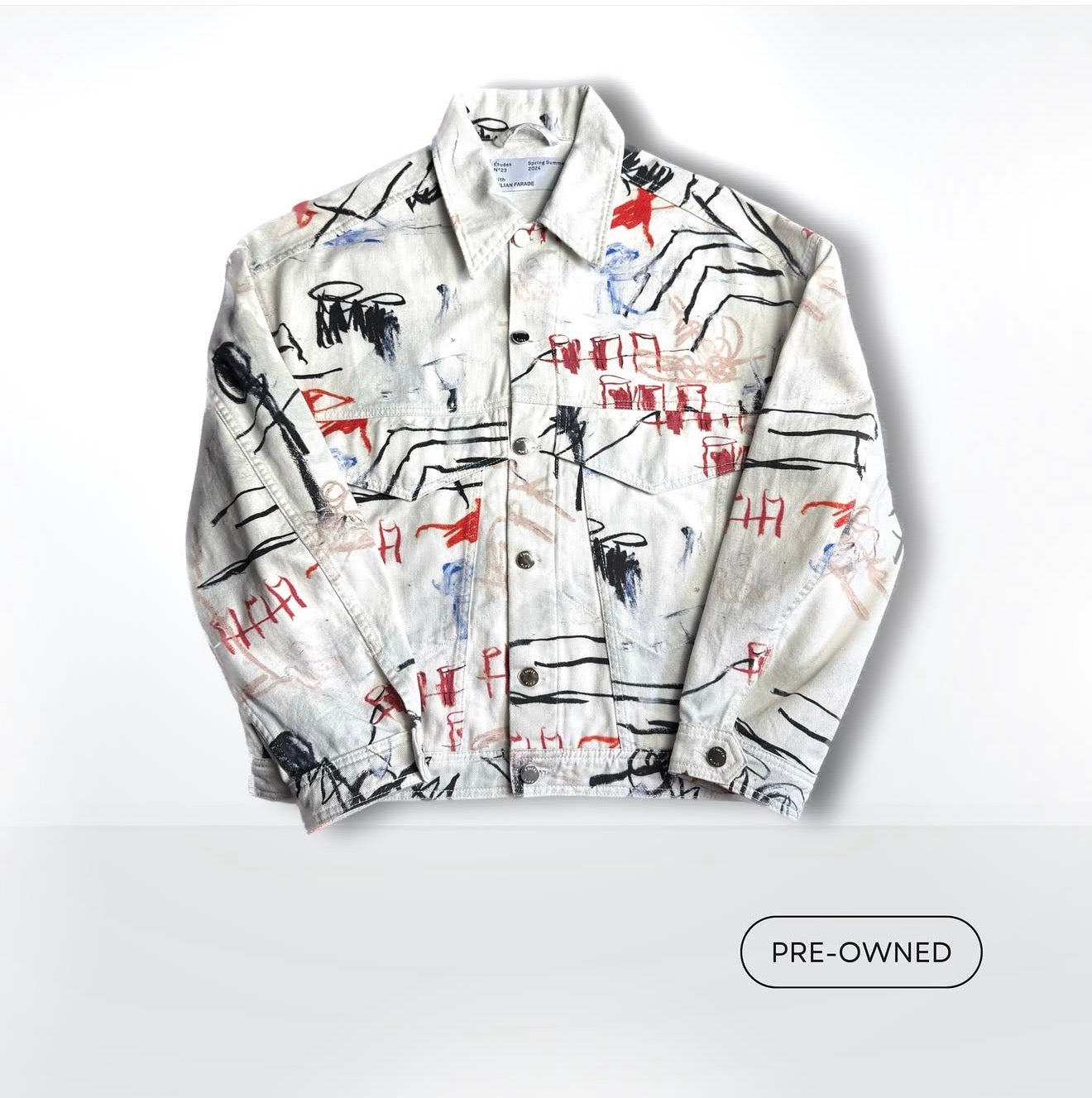 Denim jacket ÉTUDES x JULIAN FARADE