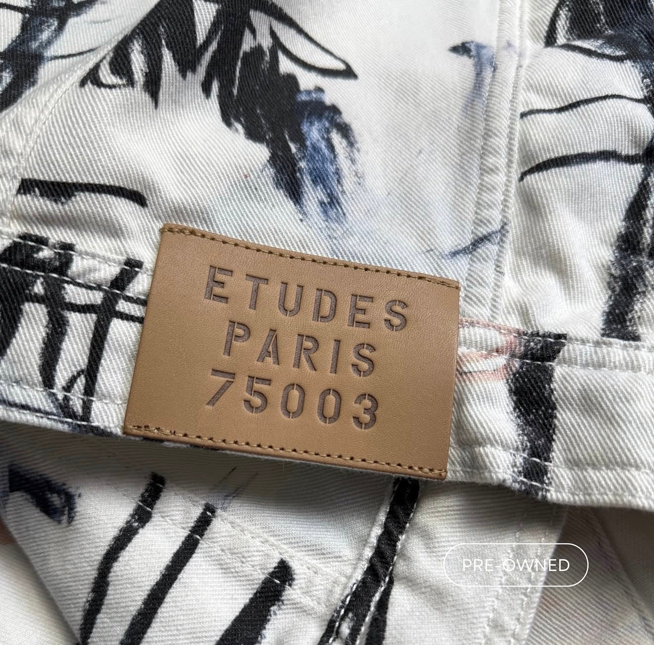 Denim jacket ÉTUDES x JULIAN FARADE