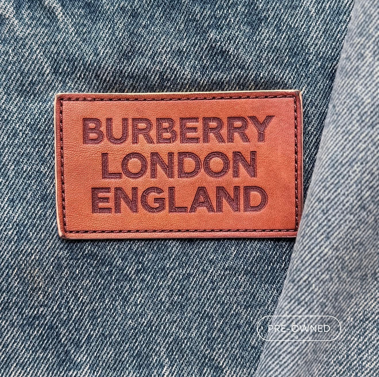 Sobrecamisa de mezclilla BURBERRY
