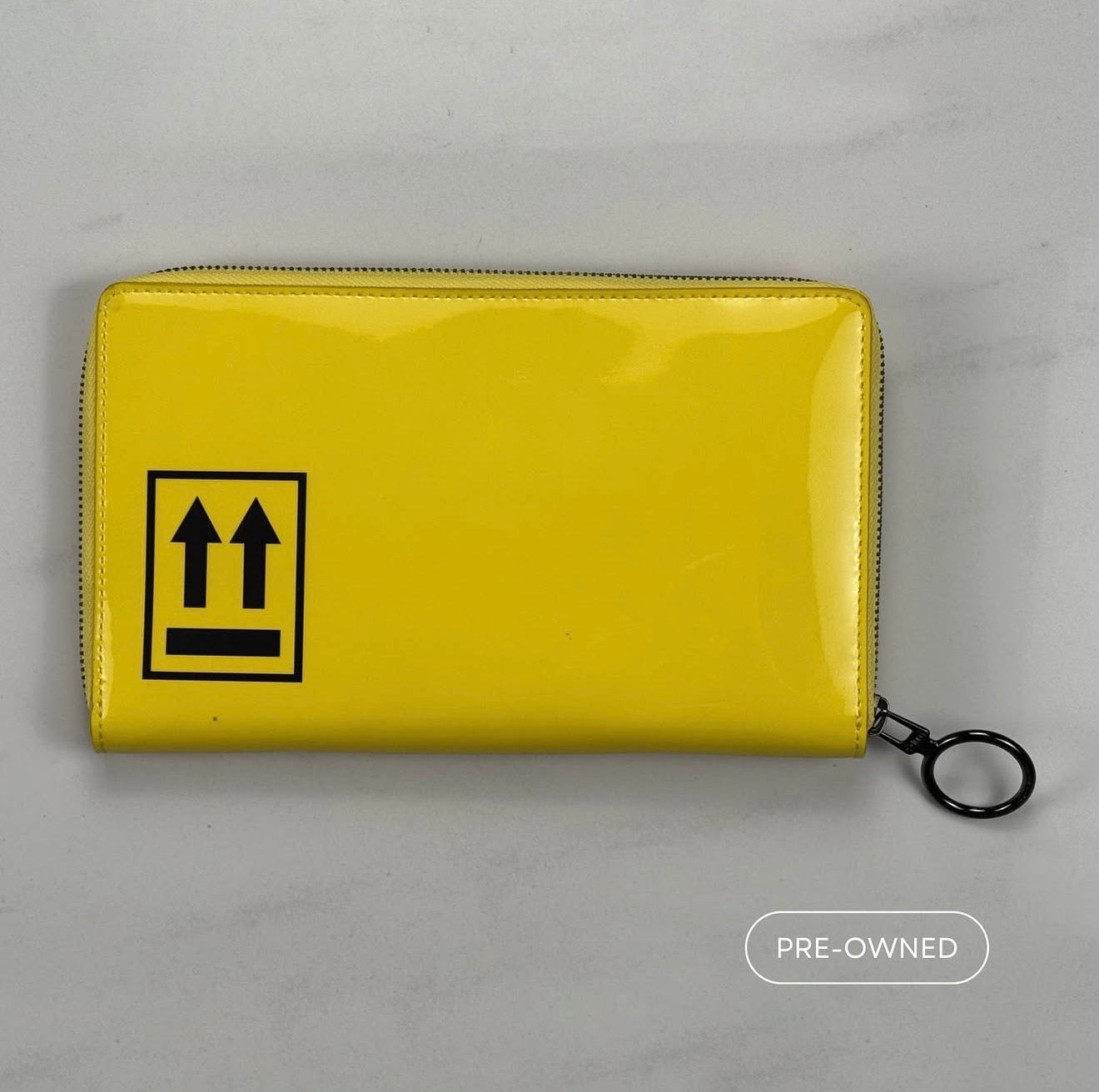 Cartera larga con cierre OFF-WHITE