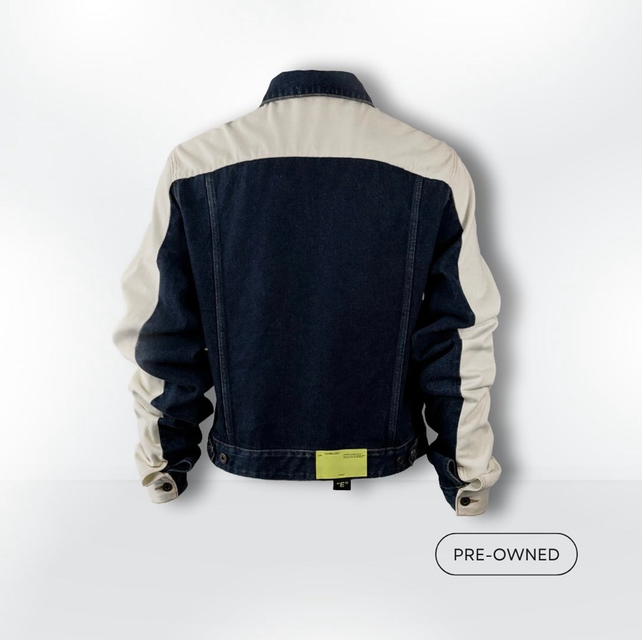 Denim jacket runway 2019 OFF-WHITE