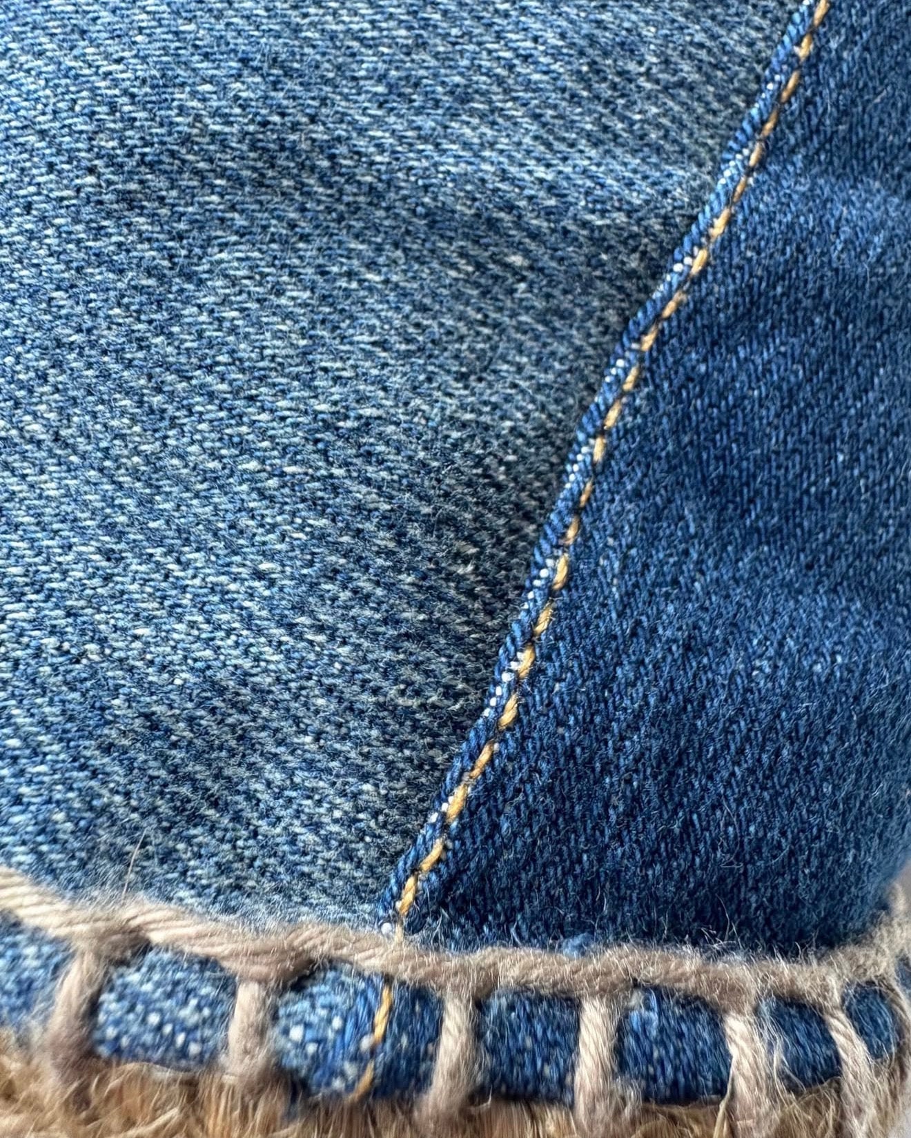 Alpargatas denim SAINT LAURENT