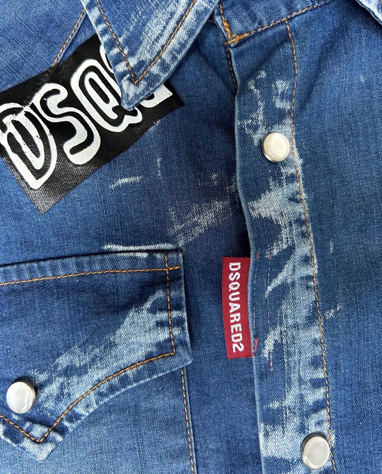 Camisa denim DSQUARED2