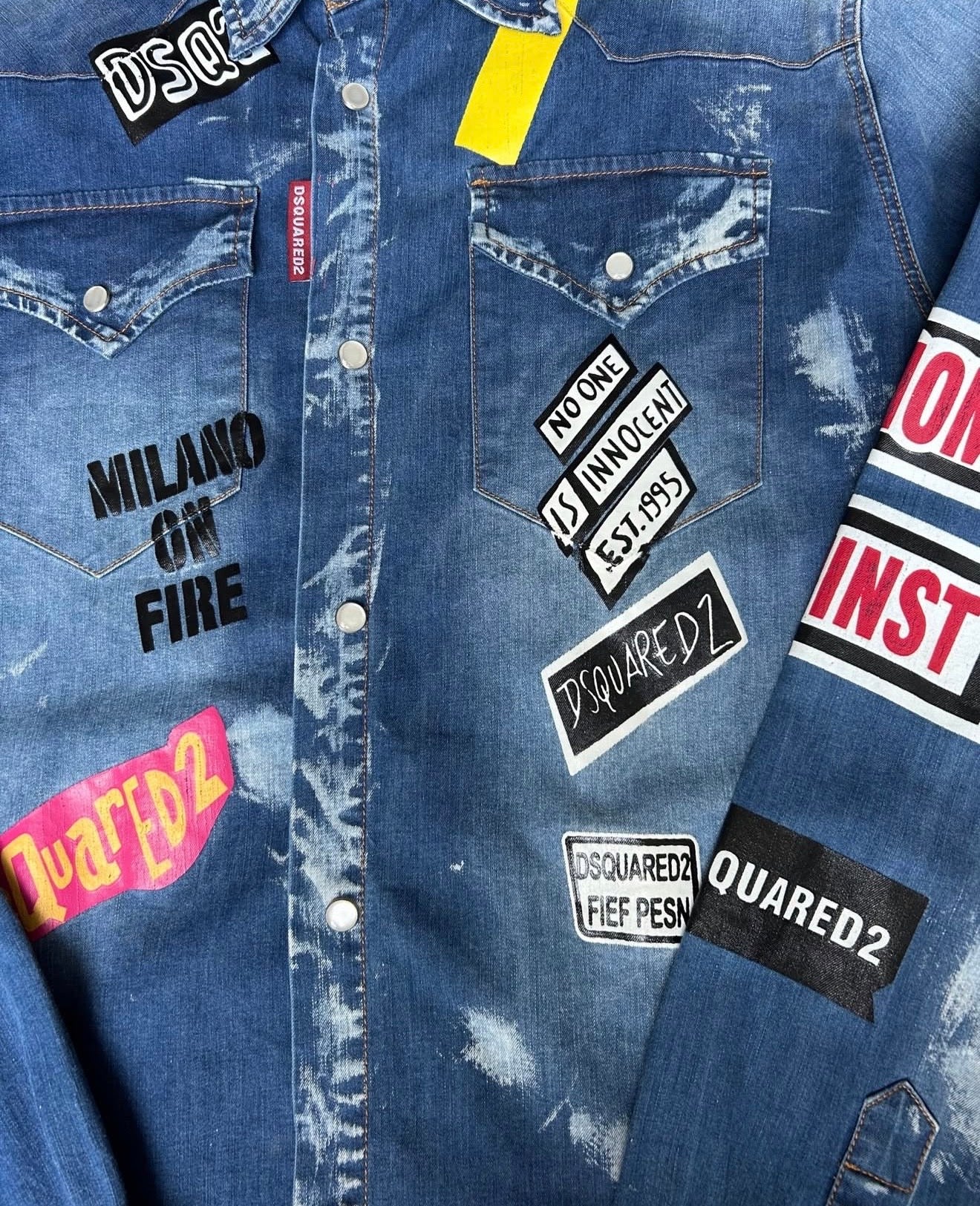Camisa denim DSQUARED2