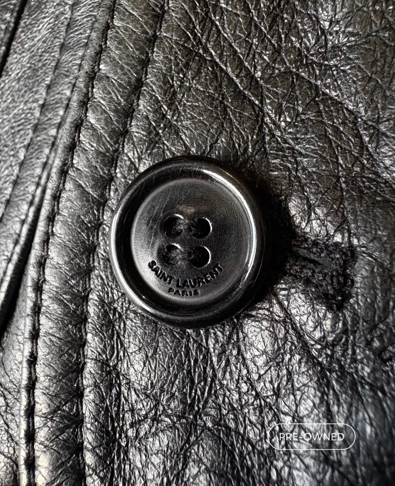 Leather jacket SAINT LAURENT
